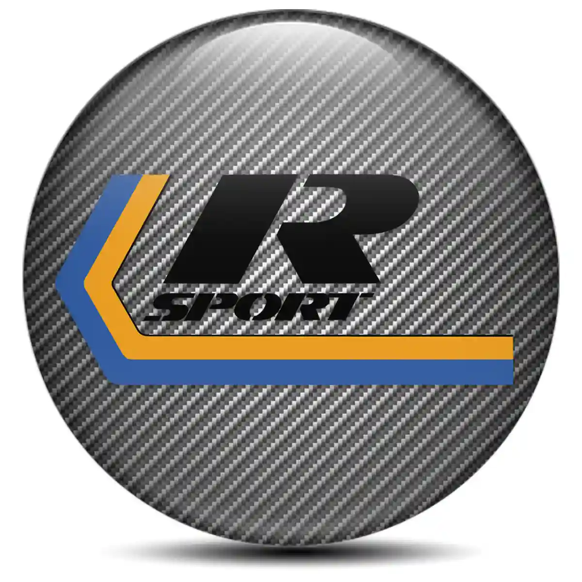Volvo R Design Wheel Emblem Self-Adhesive Sleek Style