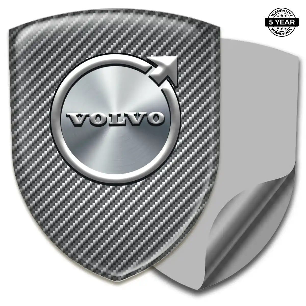 Volvo Resin Badge Sticker Deluxe Edition