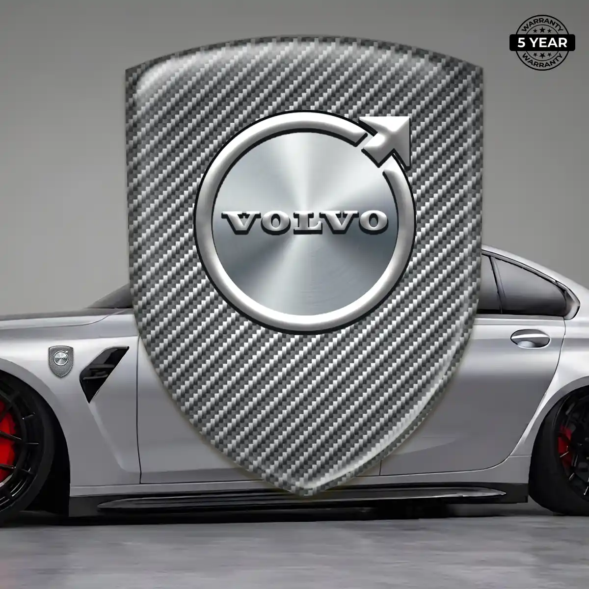 Volvo Resin Badge Sticker Deluxe Edition