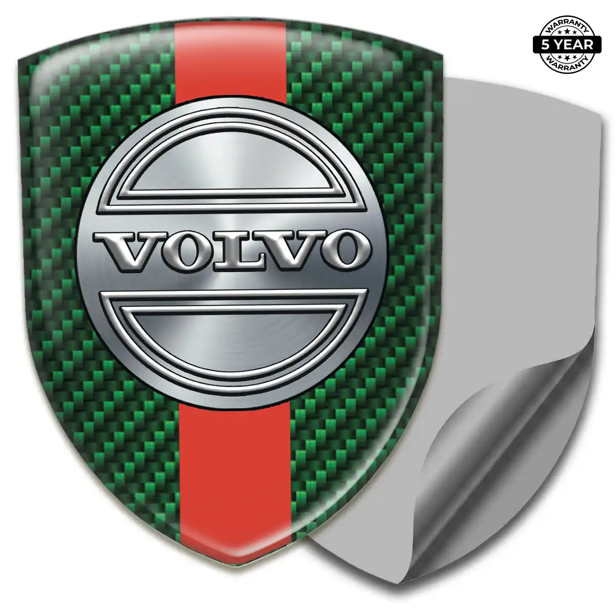 Volvo Resin Badge Sticker Elite Finish