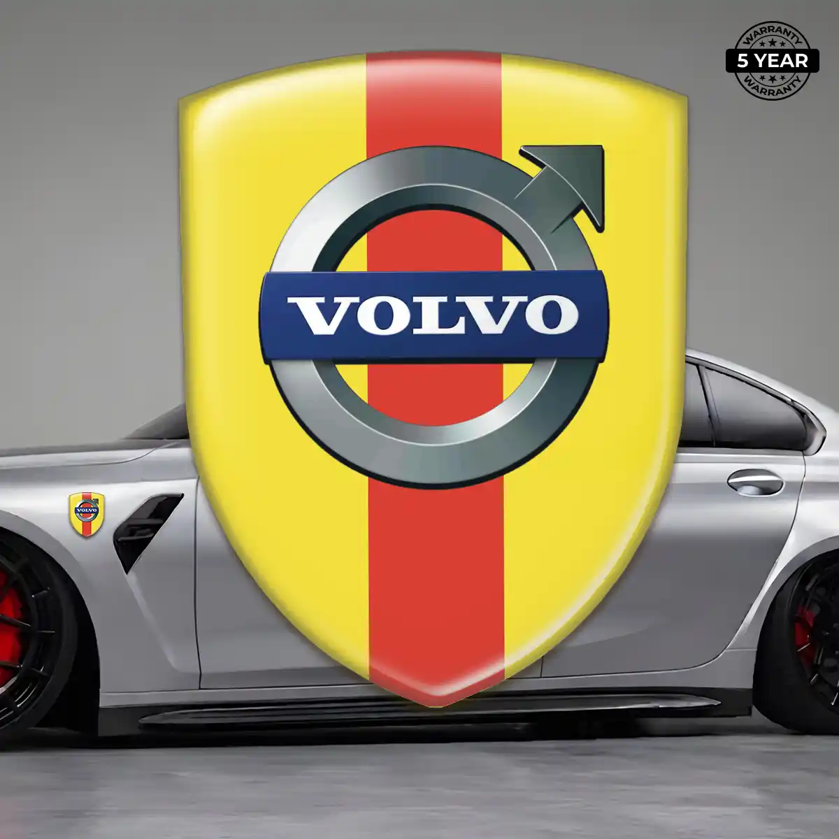Volvo Resin Badge Sticker Interior Luxe