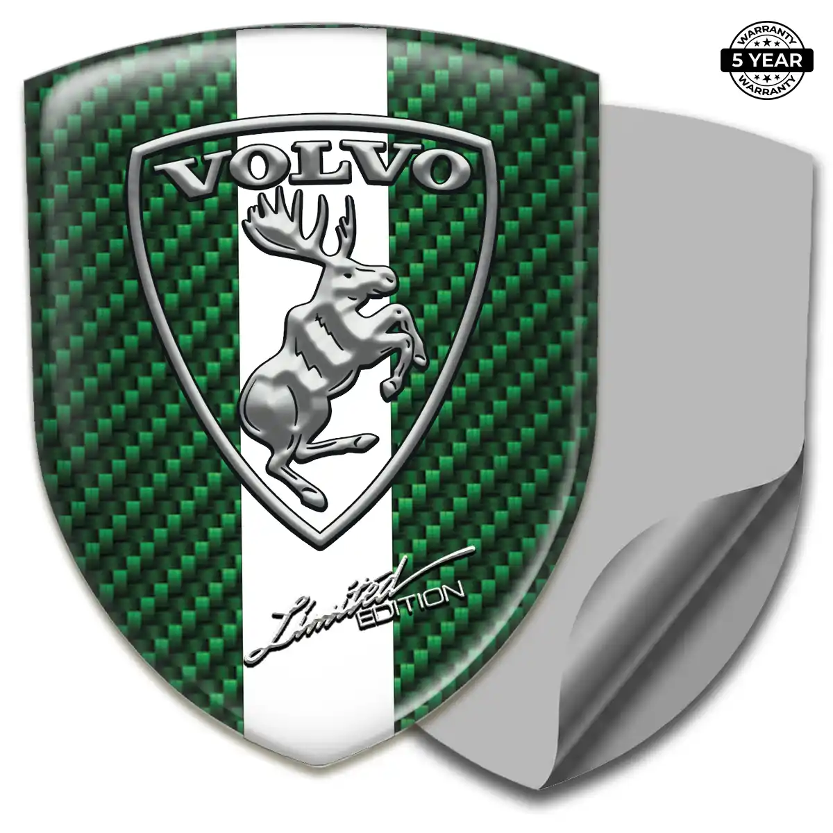 Volvo Resin Badge Sticker Opulent Line