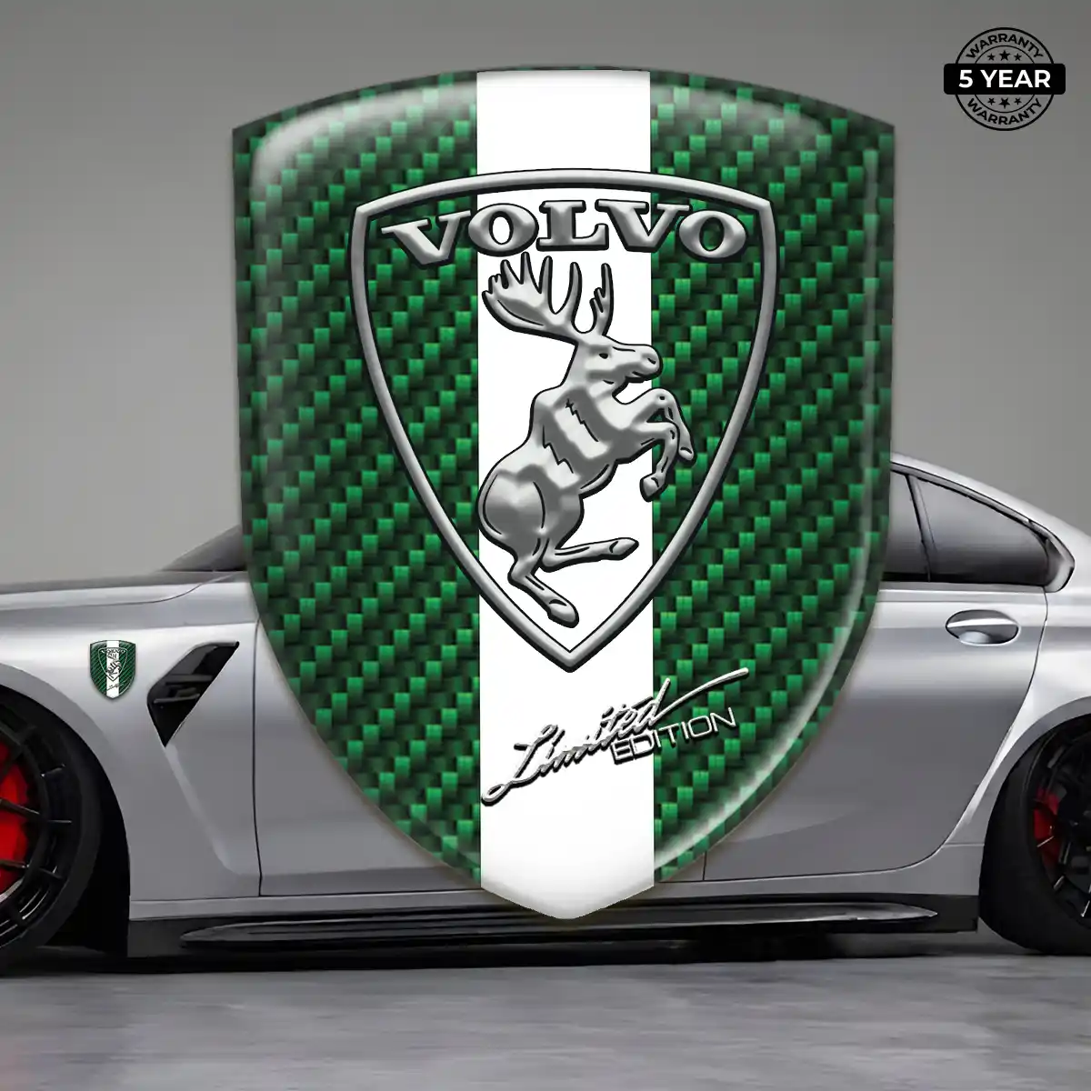 Volvo Resin Badge Sticker Opulent Line