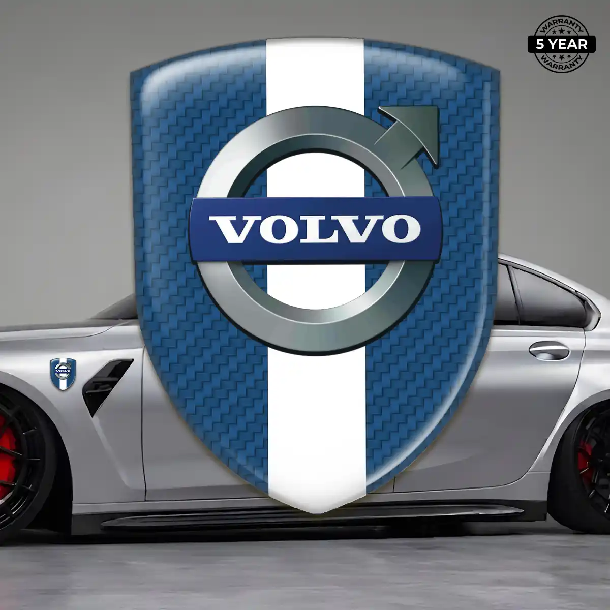 Volvo Resin Badge Sticker Resin Elite