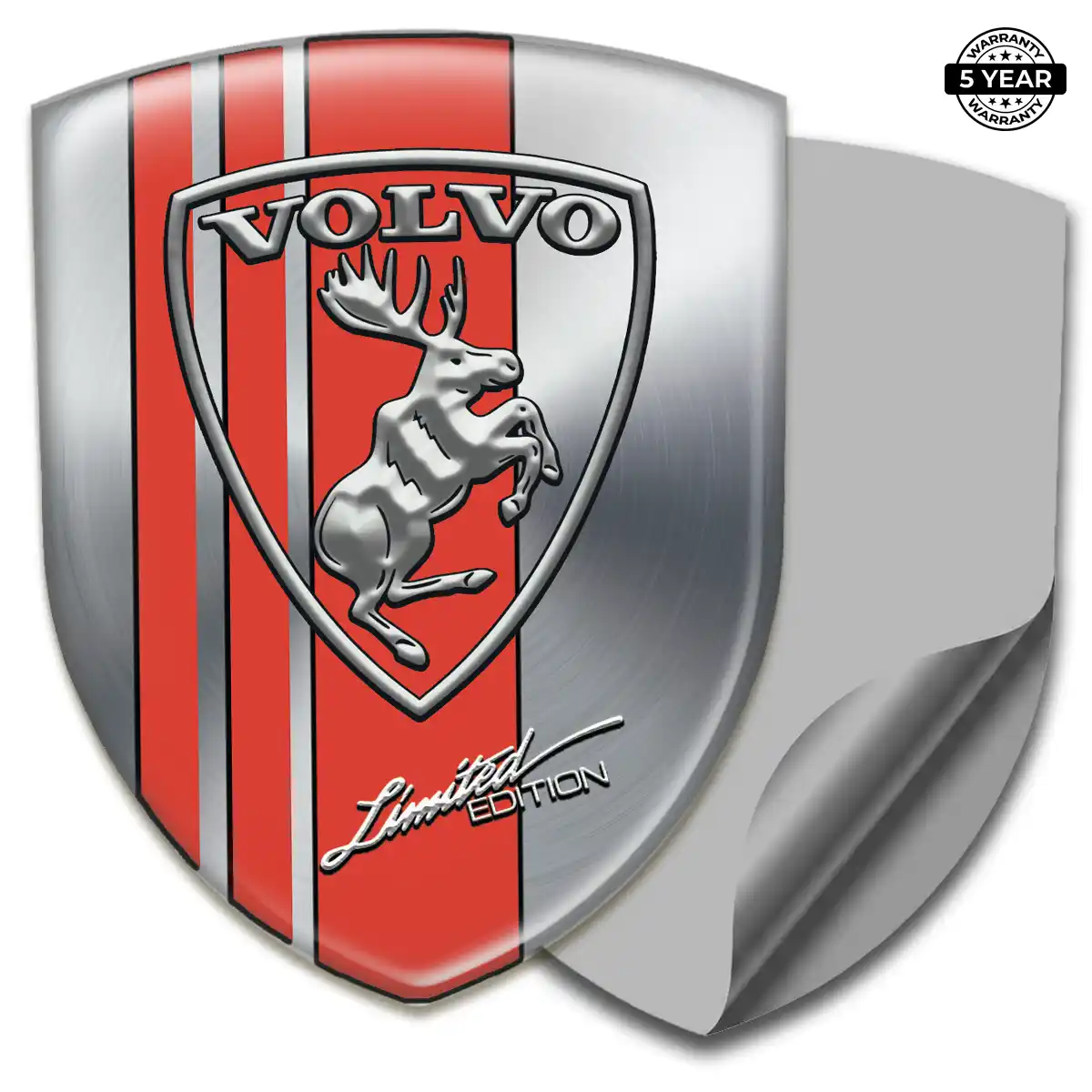 Volvo Resin Badge Sticker Resin Luxe