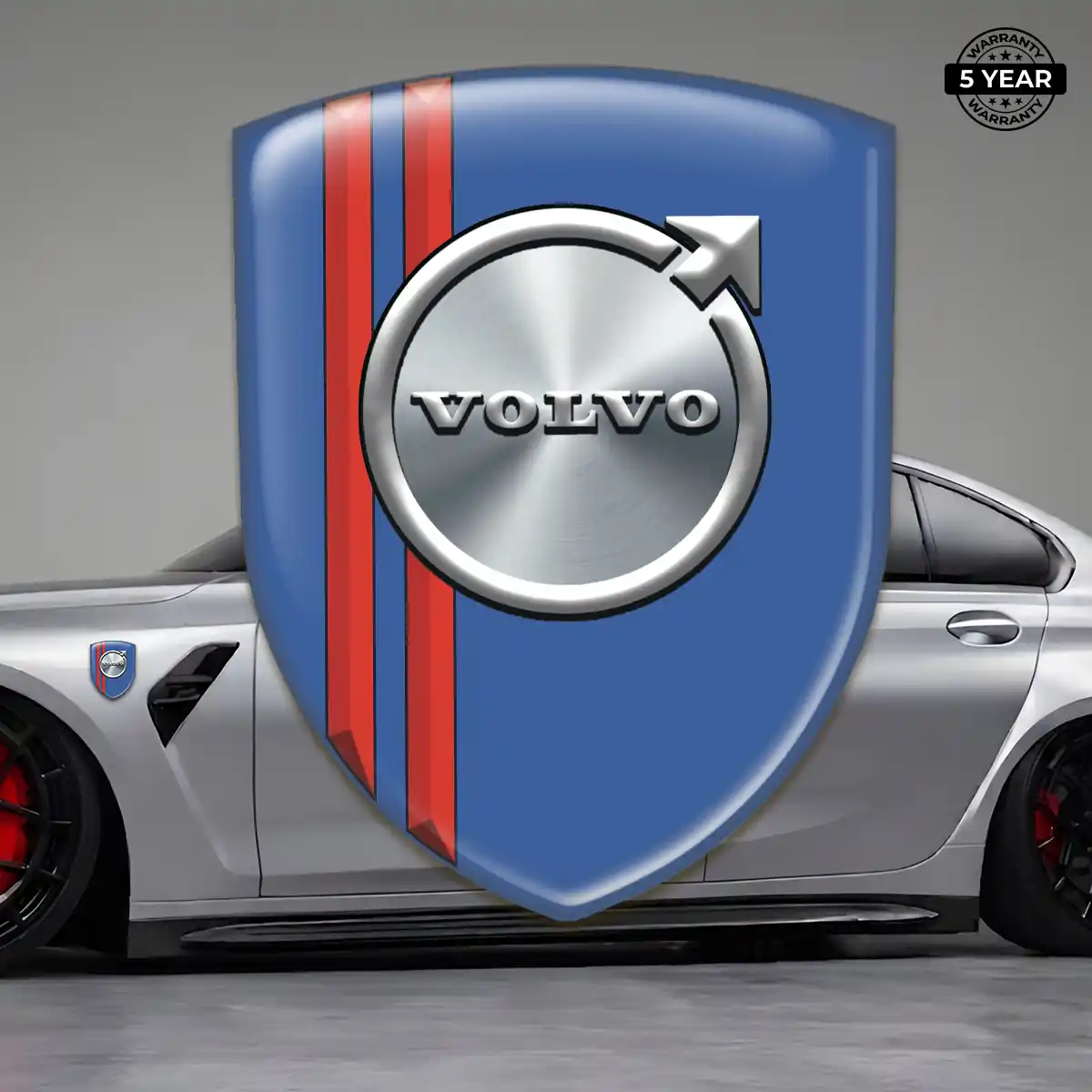 Volvo Resin Badge Sticker Signature Grade