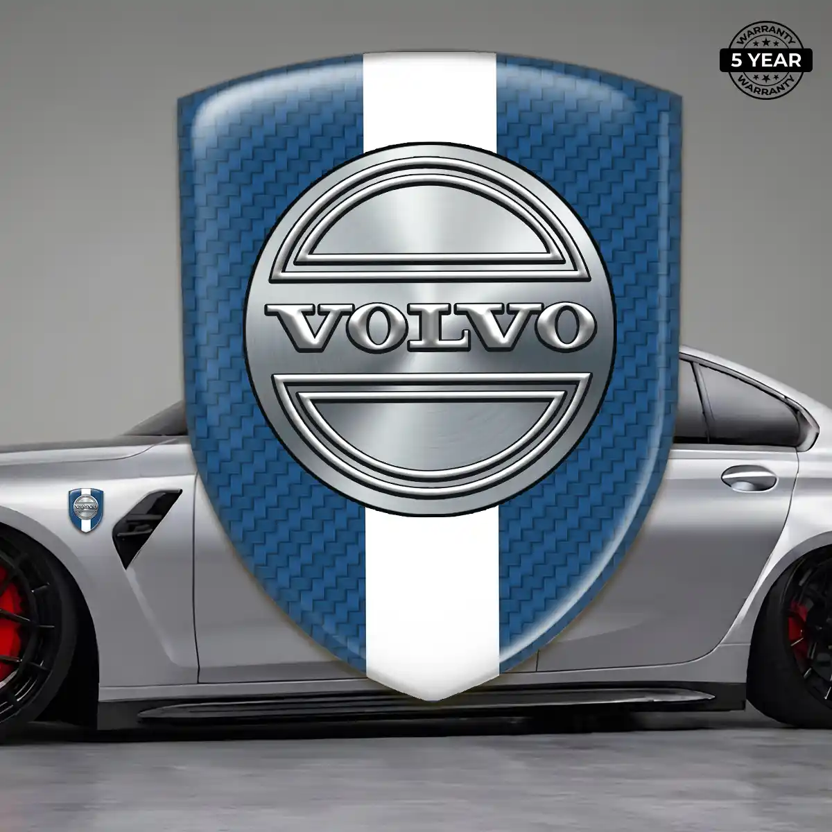 Volvo Resin Badge Sticker Superior Craft
