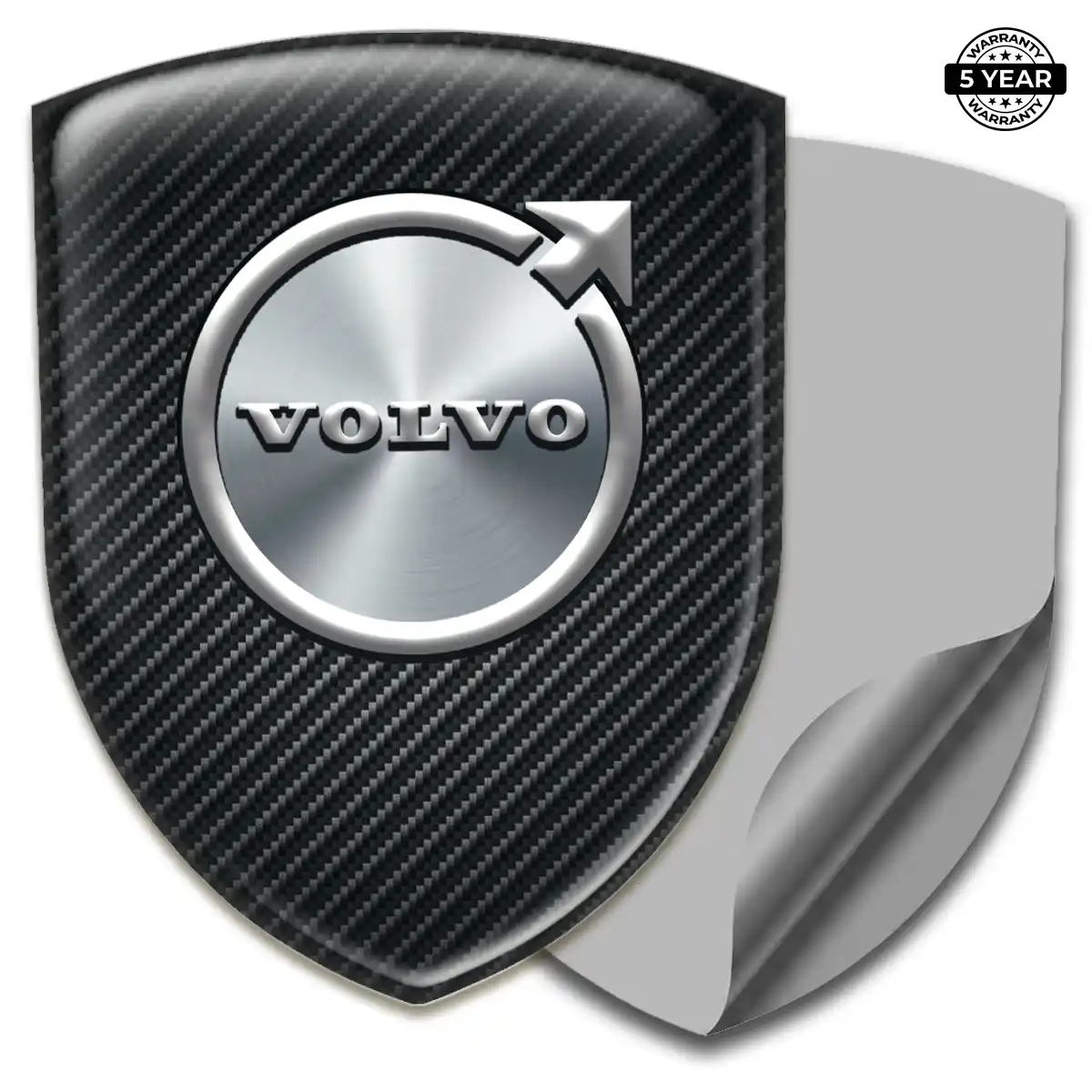 Volvo Resin Domed Sticker Deluxe Edition