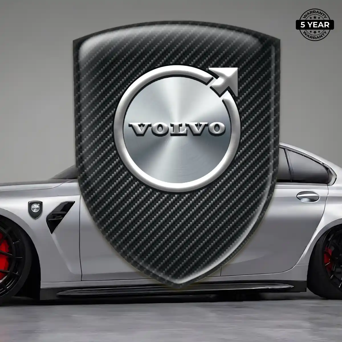 Volvo Resin Domed Sticker Deluxe Edition