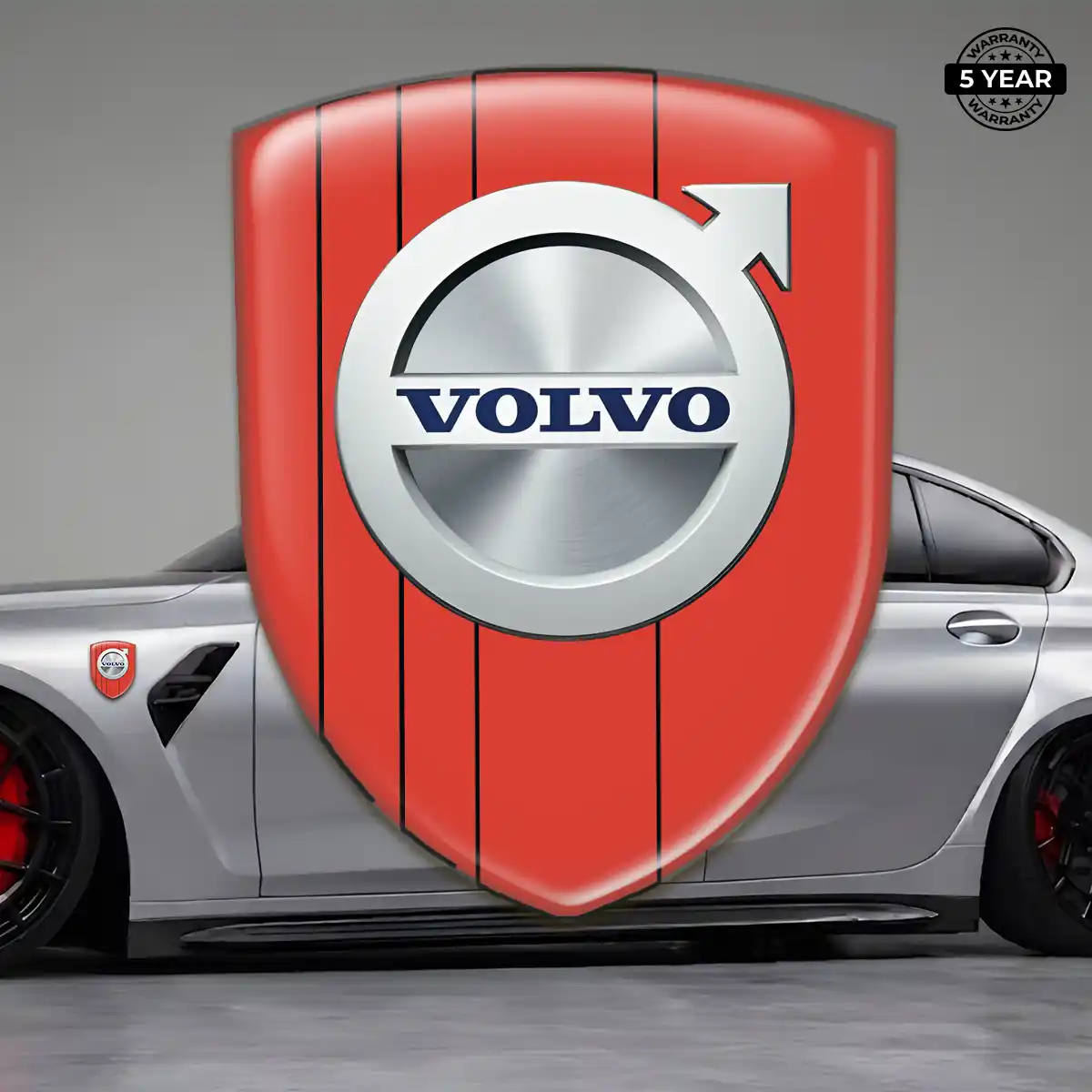 Volvo Resin Domed Sticker Interior Elegance