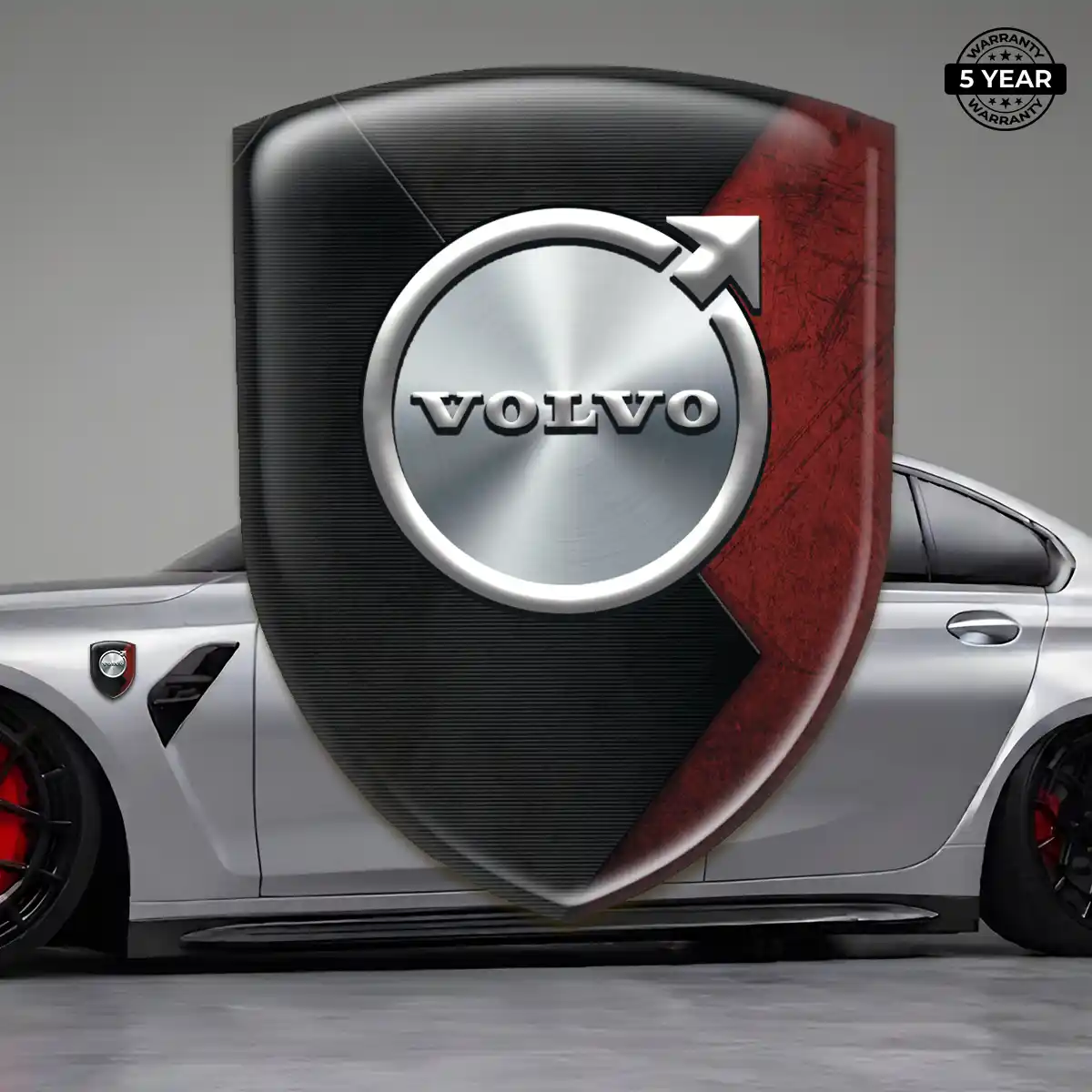Volvo Resin Domed Sticker Interior Luxe