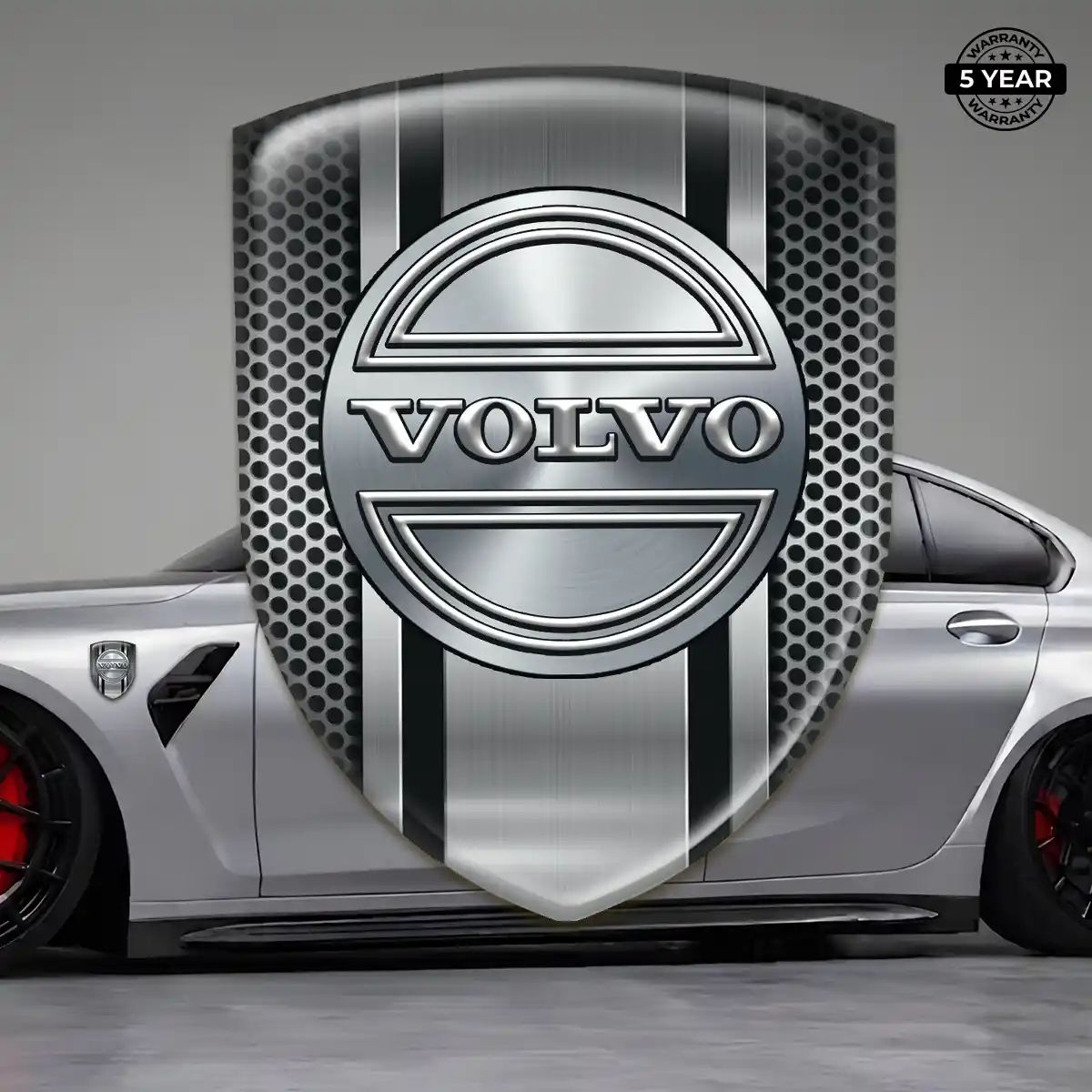 Volvo Resin Domed Sticker Opulent Line