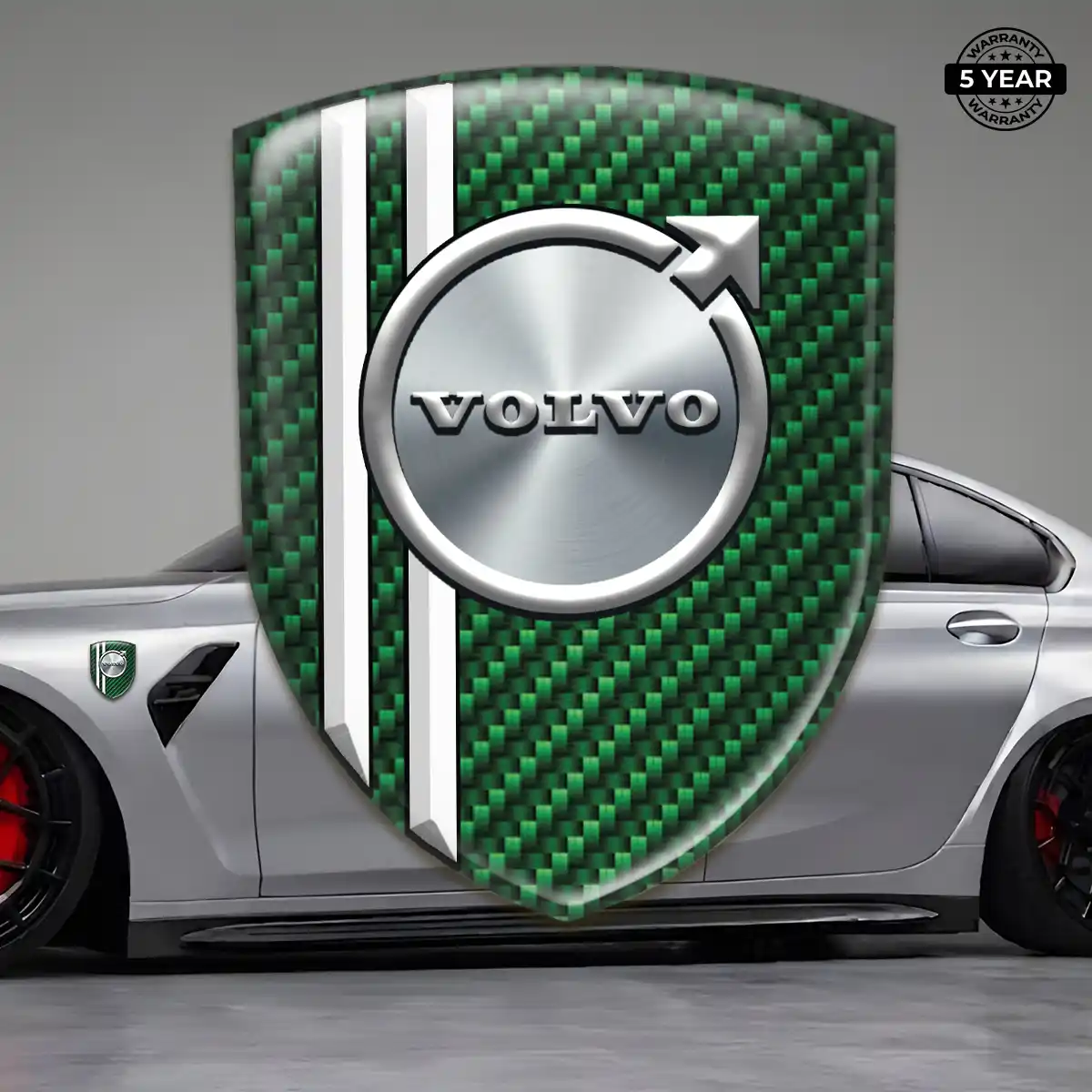 Volvo Resin Domed Sticker Outer Style