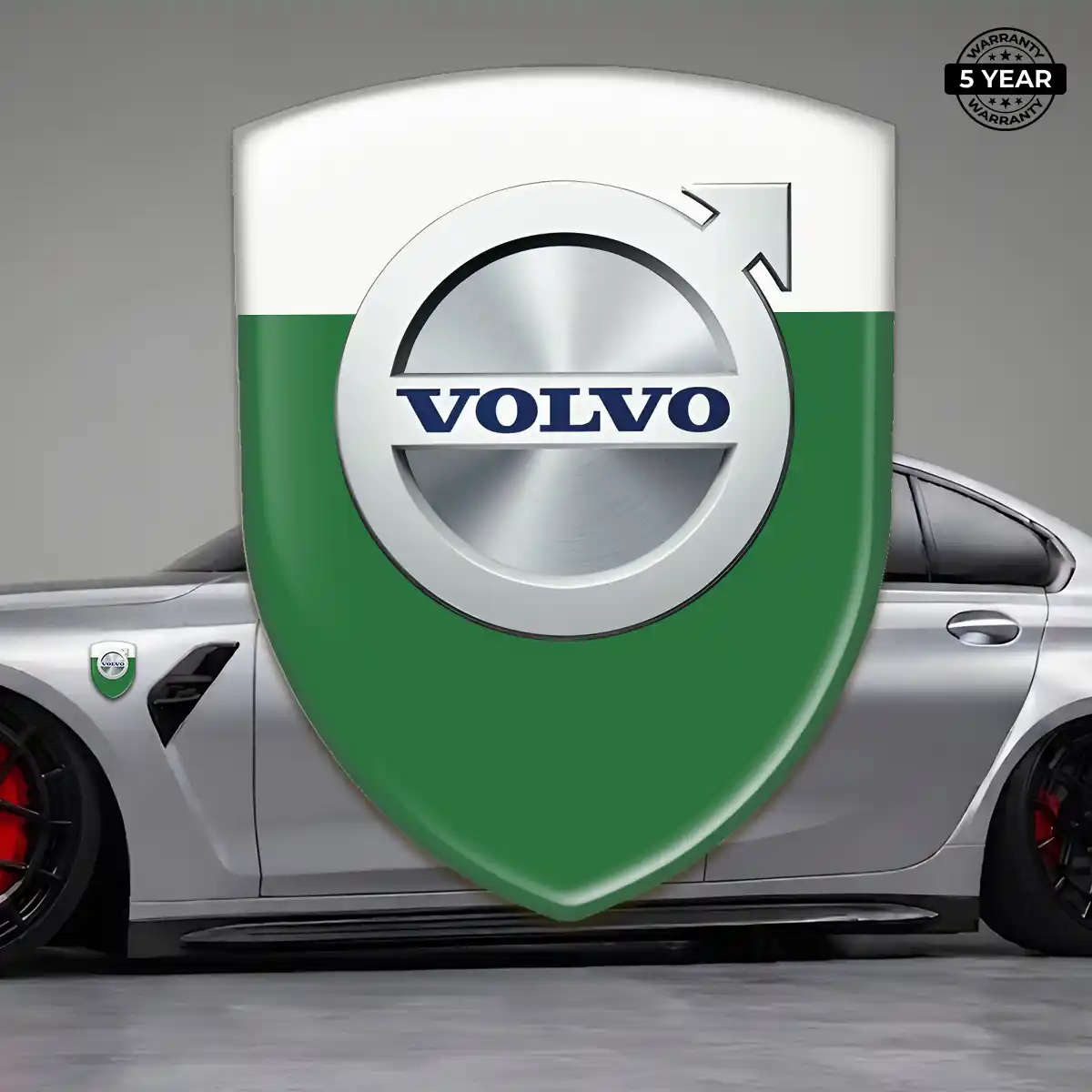 Volvo Resin Domed Sticker Premium Dome