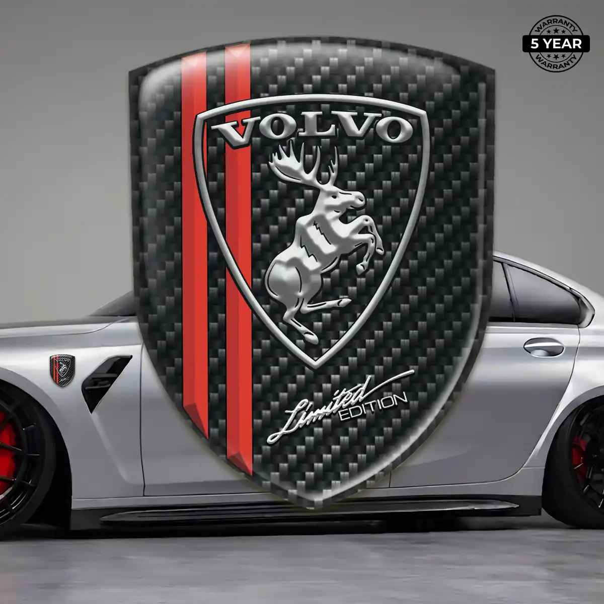 Volvo Resin Domed Sticker Prestige Line