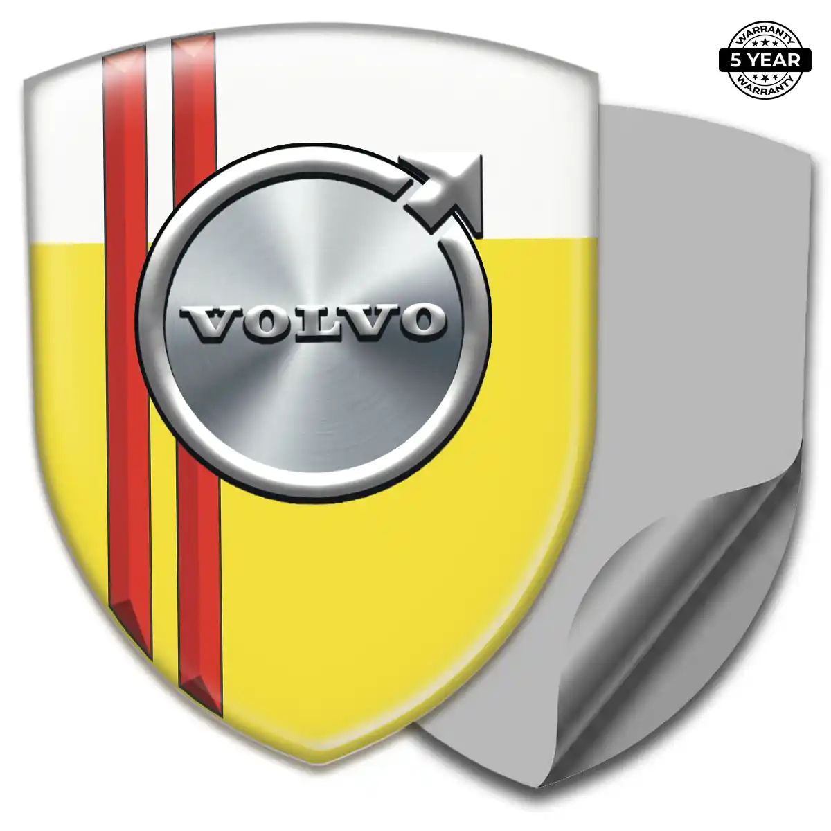 Volvo Resin Domed Sticker Refined Design