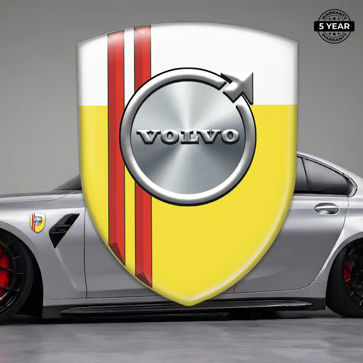 Volvo Resin Domed Sticker Refined Design