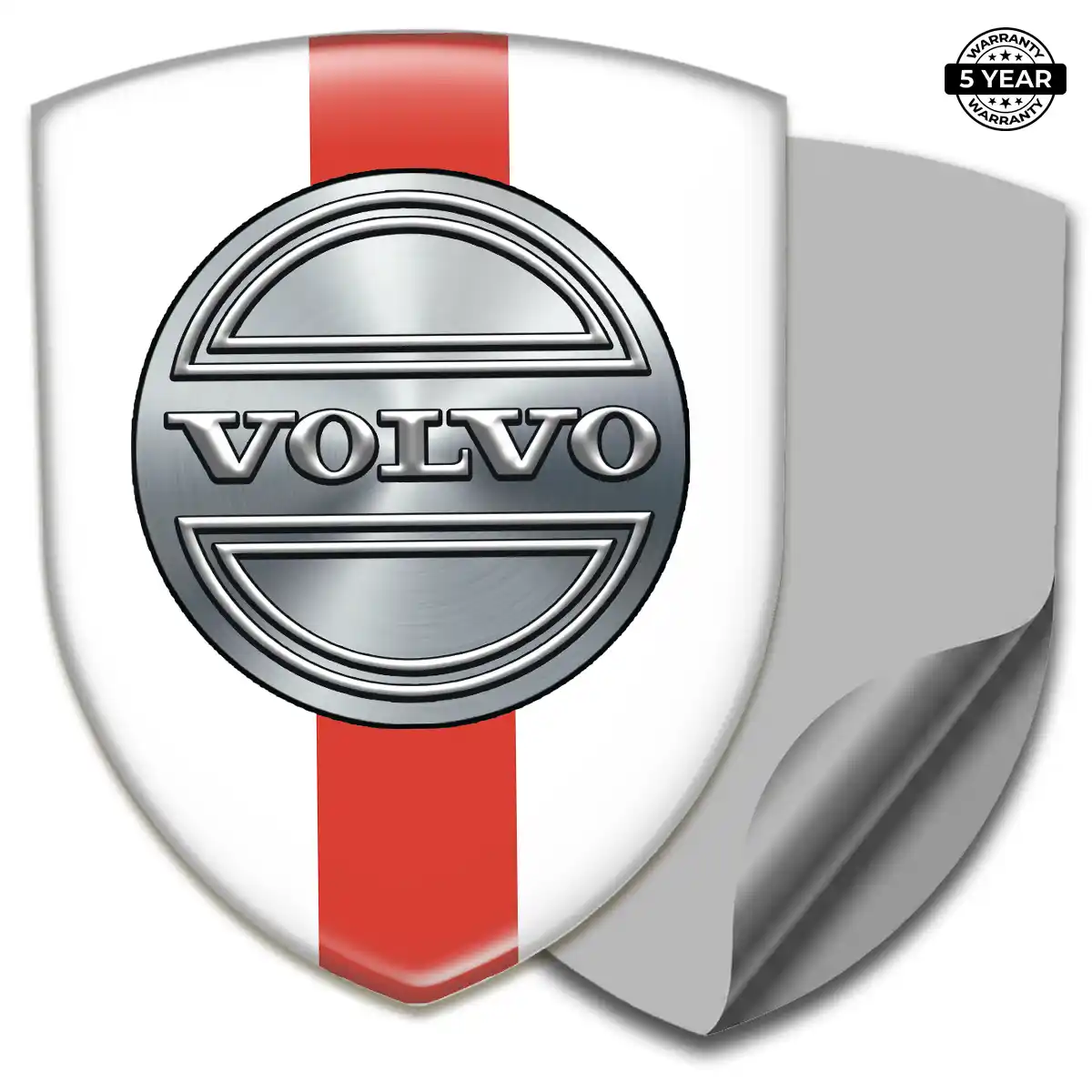Volvo Resin Domed Sticker Resin Elite