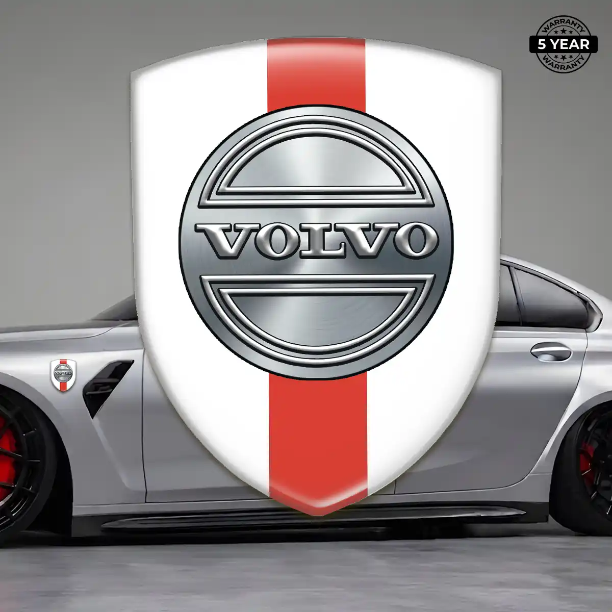 Volvo Resin Domed Sticker Resin Elite