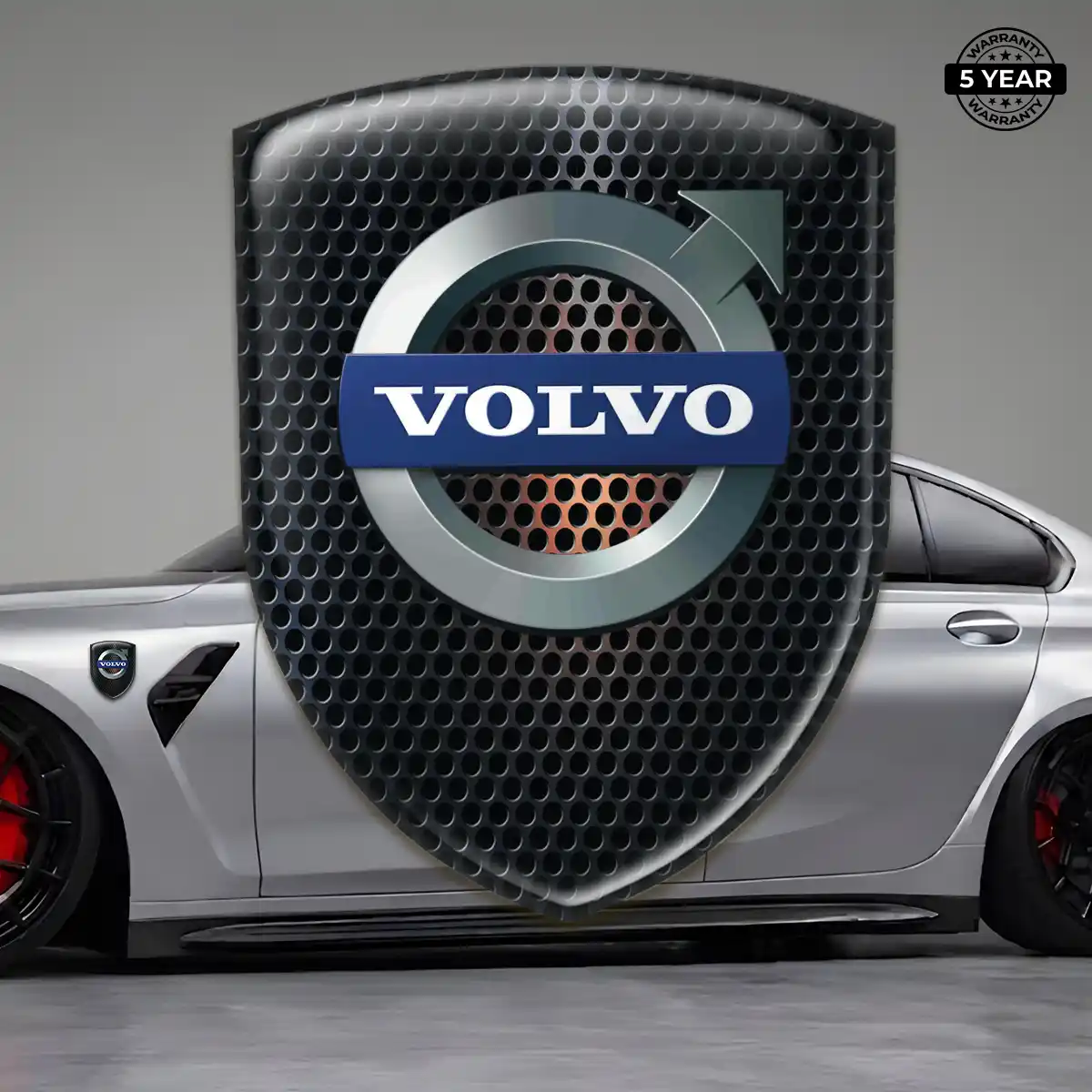 Volvo Resin Domed Sticker Signature Grade