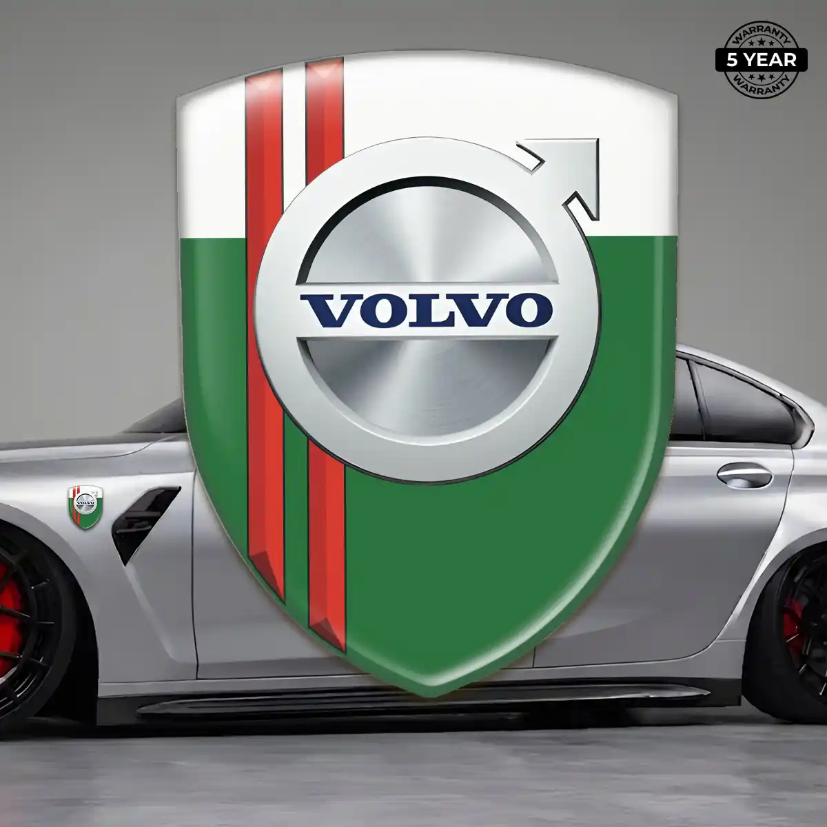 Volvo Resin Domed Sticker Superior Craft