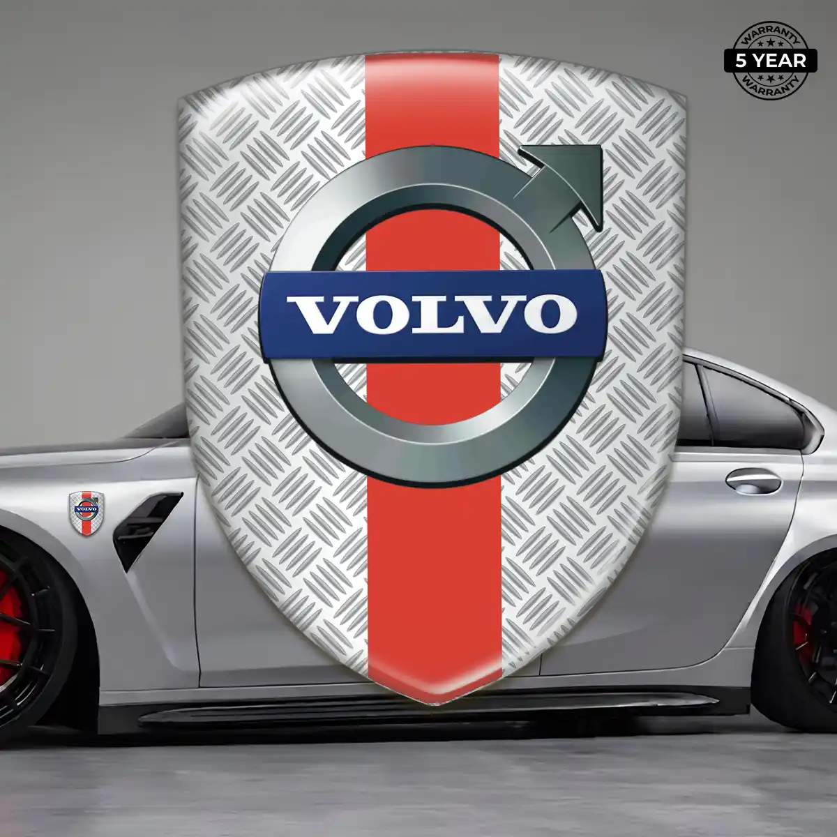 Volvo Resin Emblem Sticker Deluxe Edition