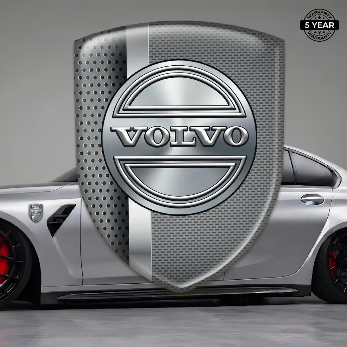 Volvo Resin Emblem Sticker Elite Finish