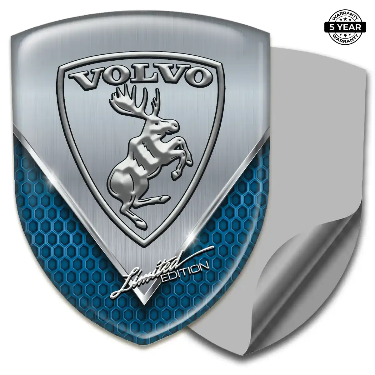 Volvo Resin Emblem Sticker Noble Edition