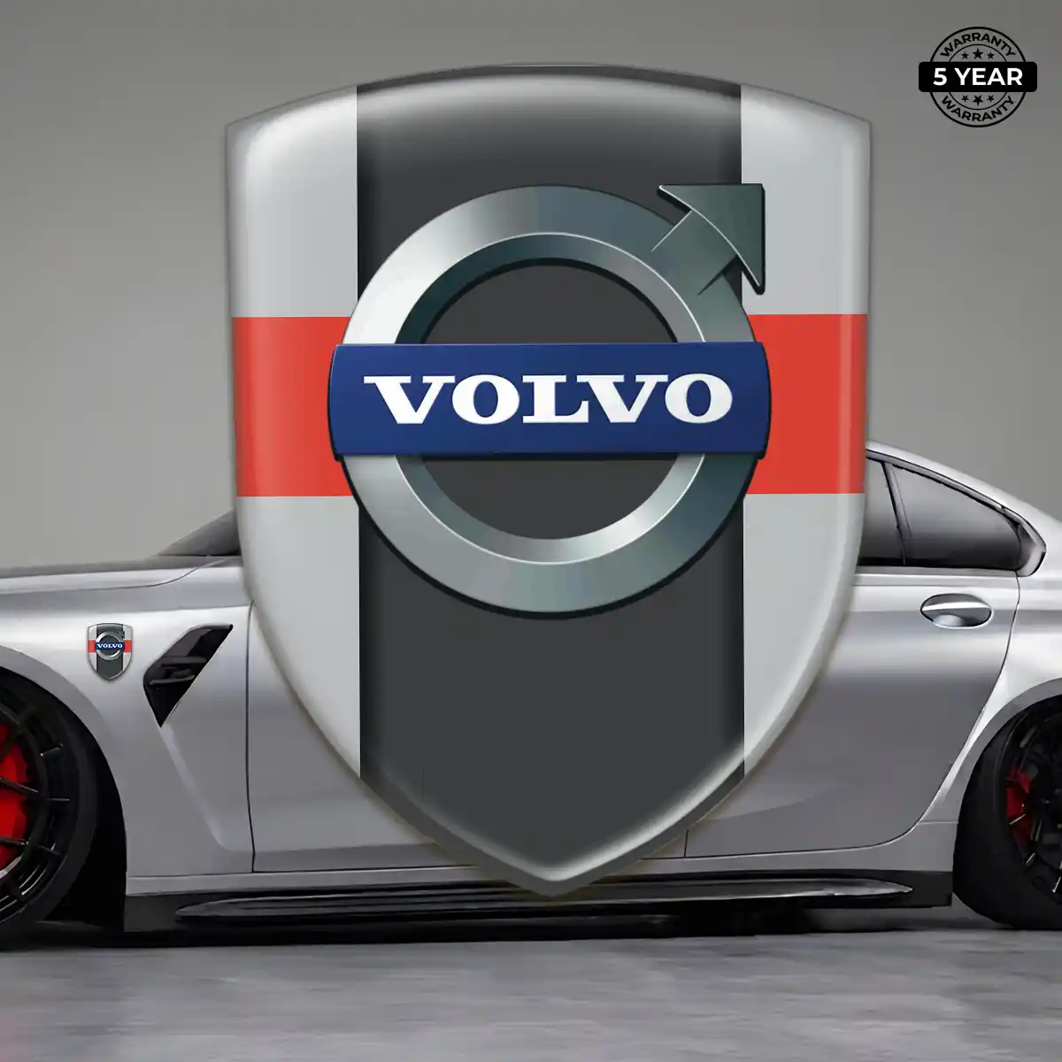 Volvo Resin Emblem Sticker Opulent Line