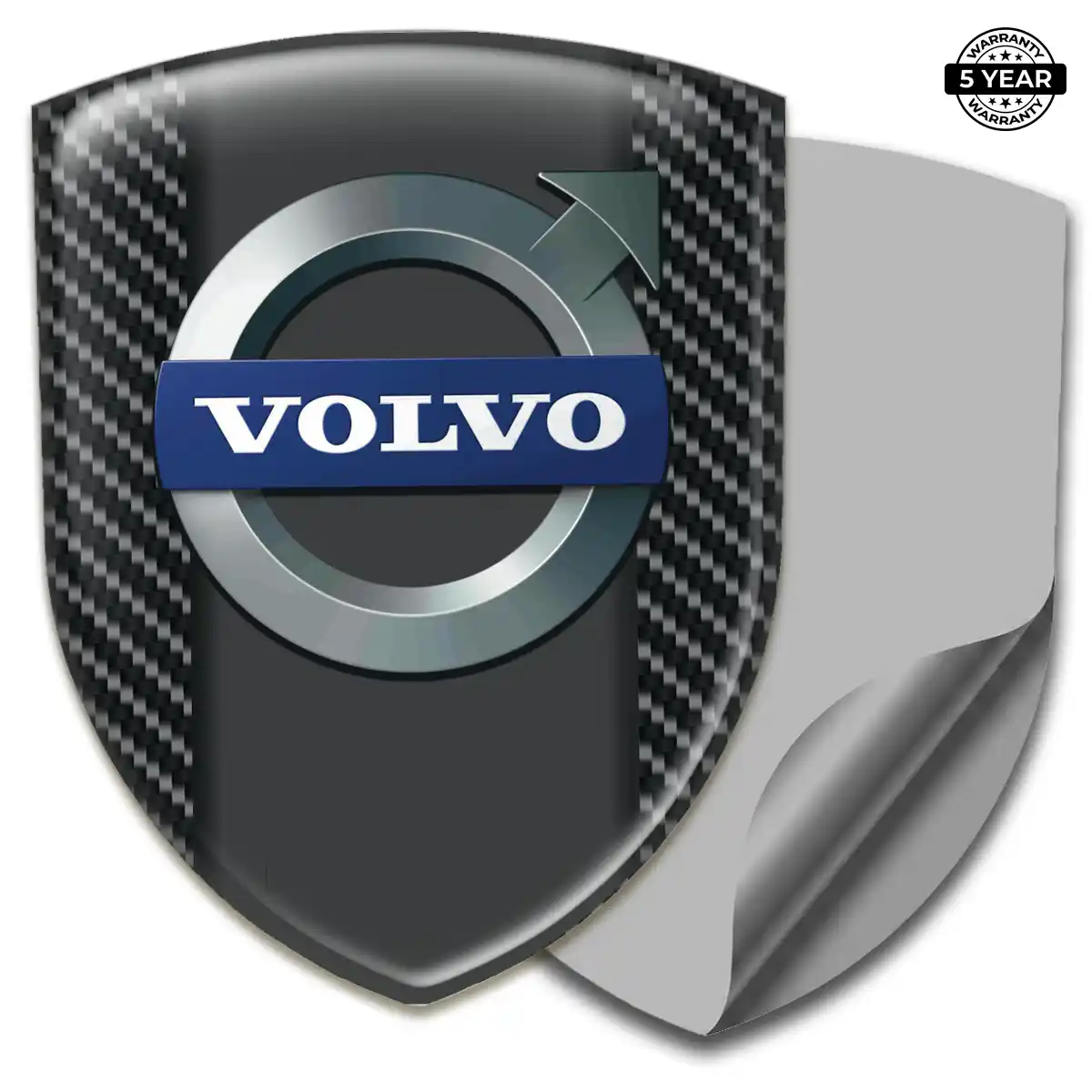 Volvo Resin Emblem Sticker Prime Quality