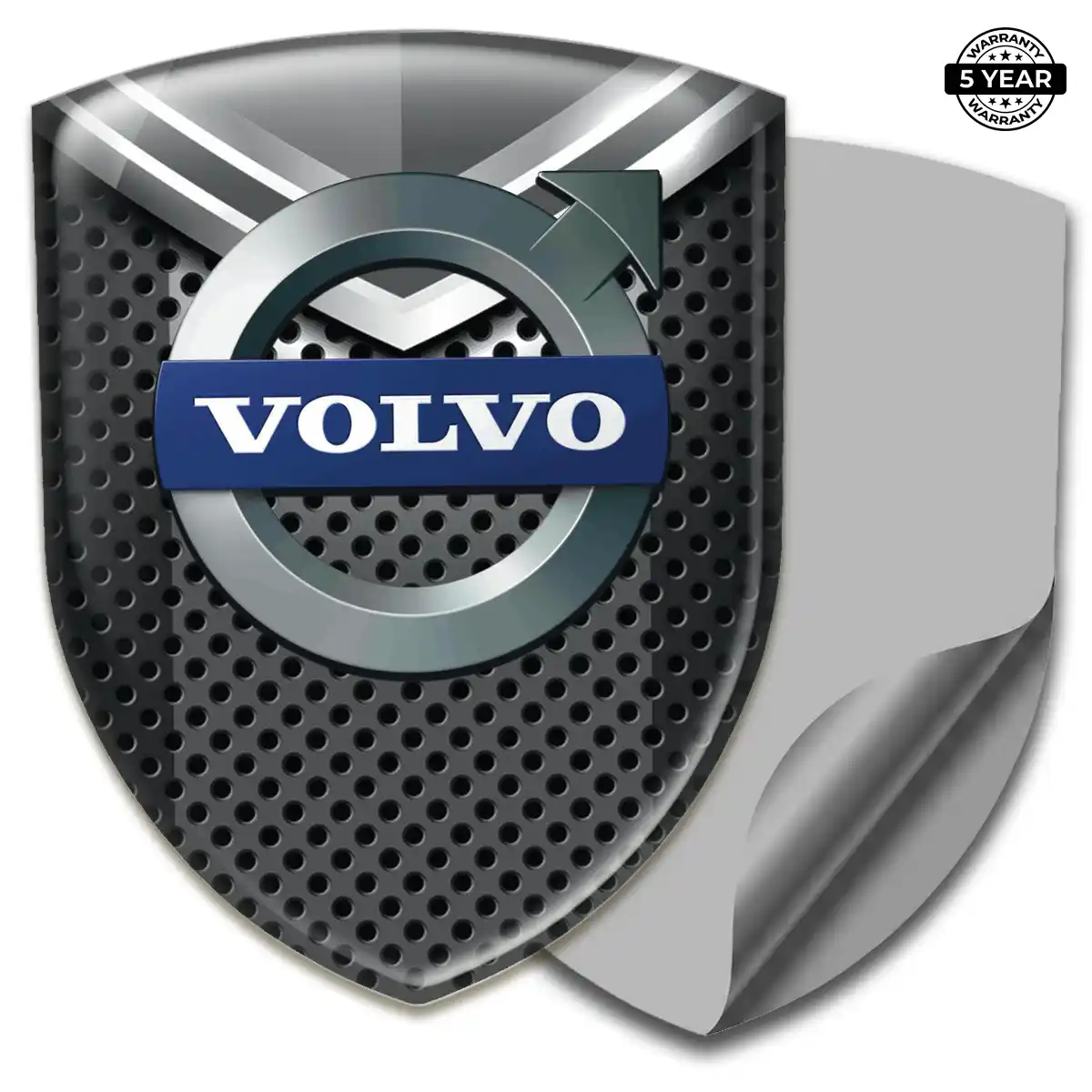 Volvo Resin Emblem Sticker Resin Luxe