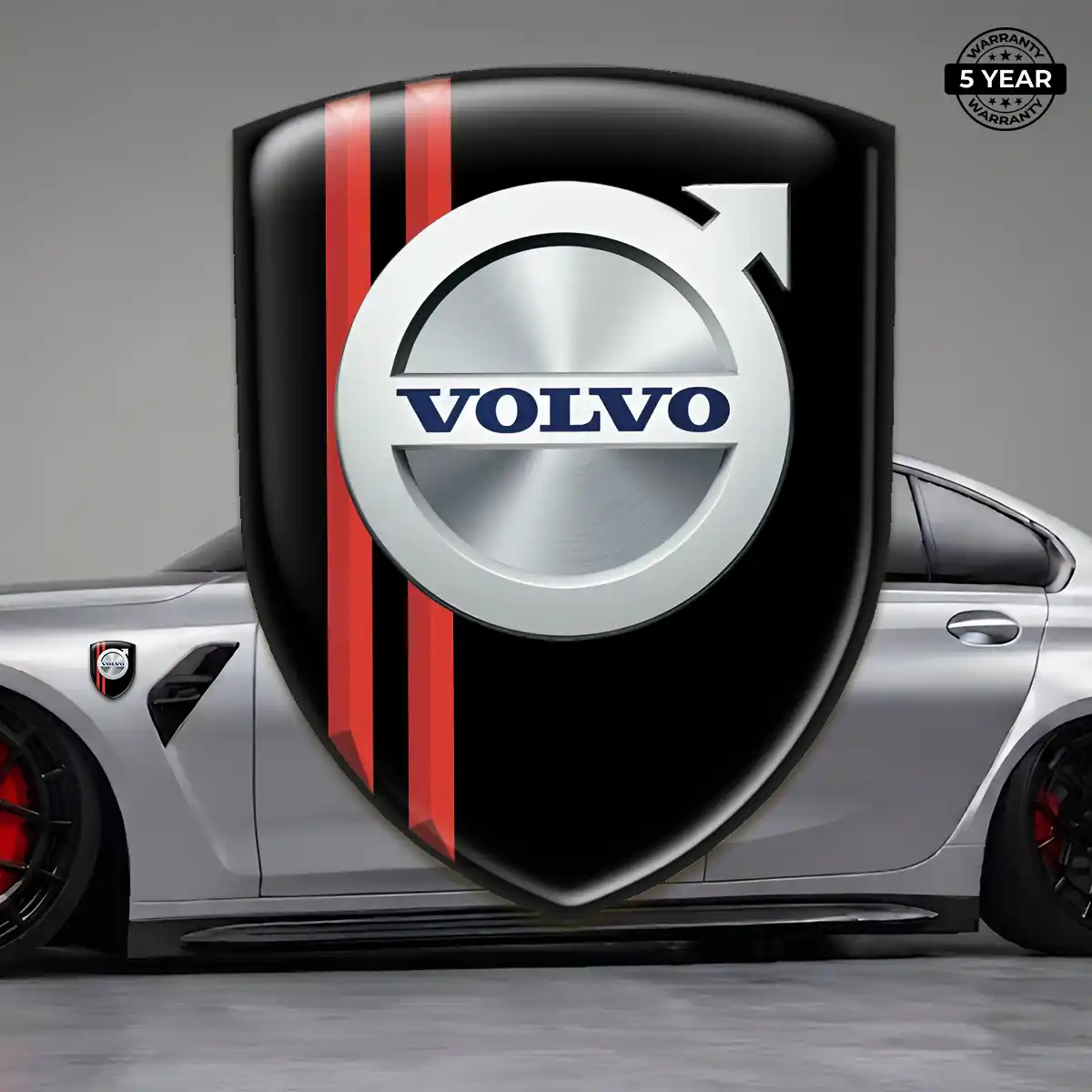 Volvo Self Adhesive Emblem Sticker Cabin Style