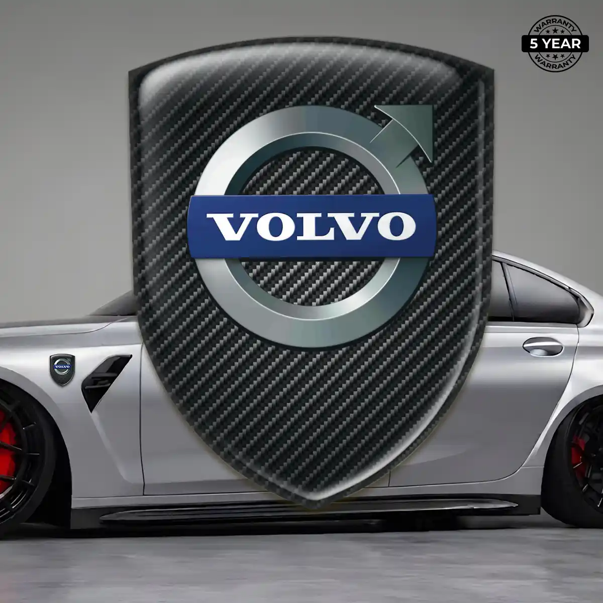 Volvo Self Adhesive Emblem Sticker Deluxe Edition