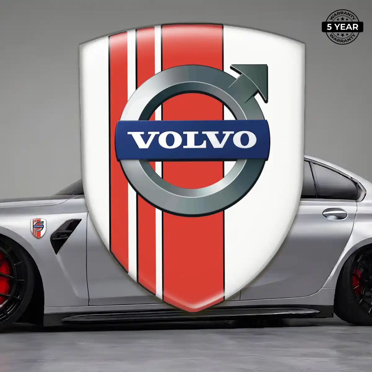 Volvo Self Adhesive Emblem Sticker Interior Elegance