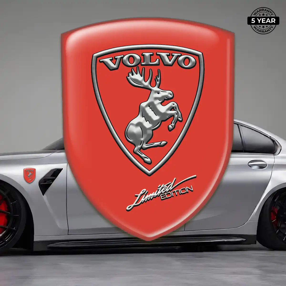 Volvo Self Adhesive Emblem Sticker Interior Luxe