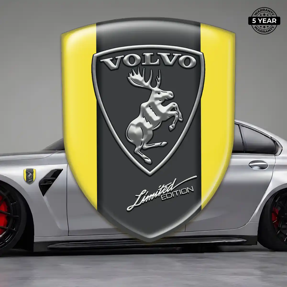 Volvo Self Adhesive Emblem Sticker Prime Quality