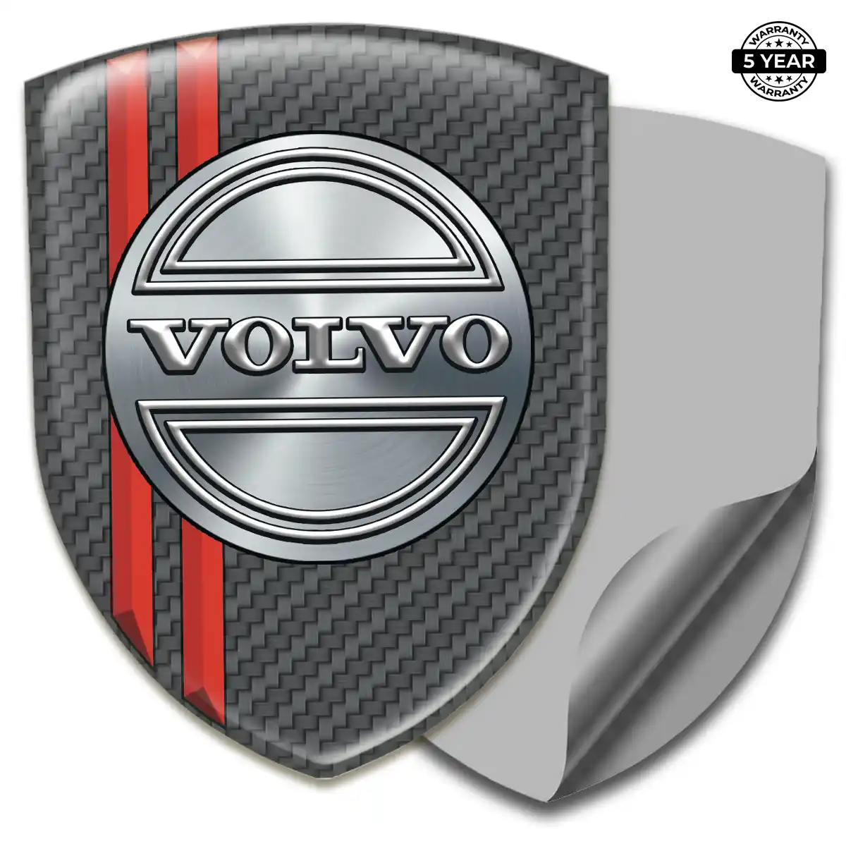 Volvo Self Adhesive Emblem Sticker Refined Design