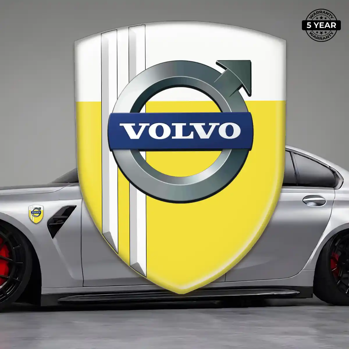 Volvo Self Adhesive Emblem Sticker Signature Grade