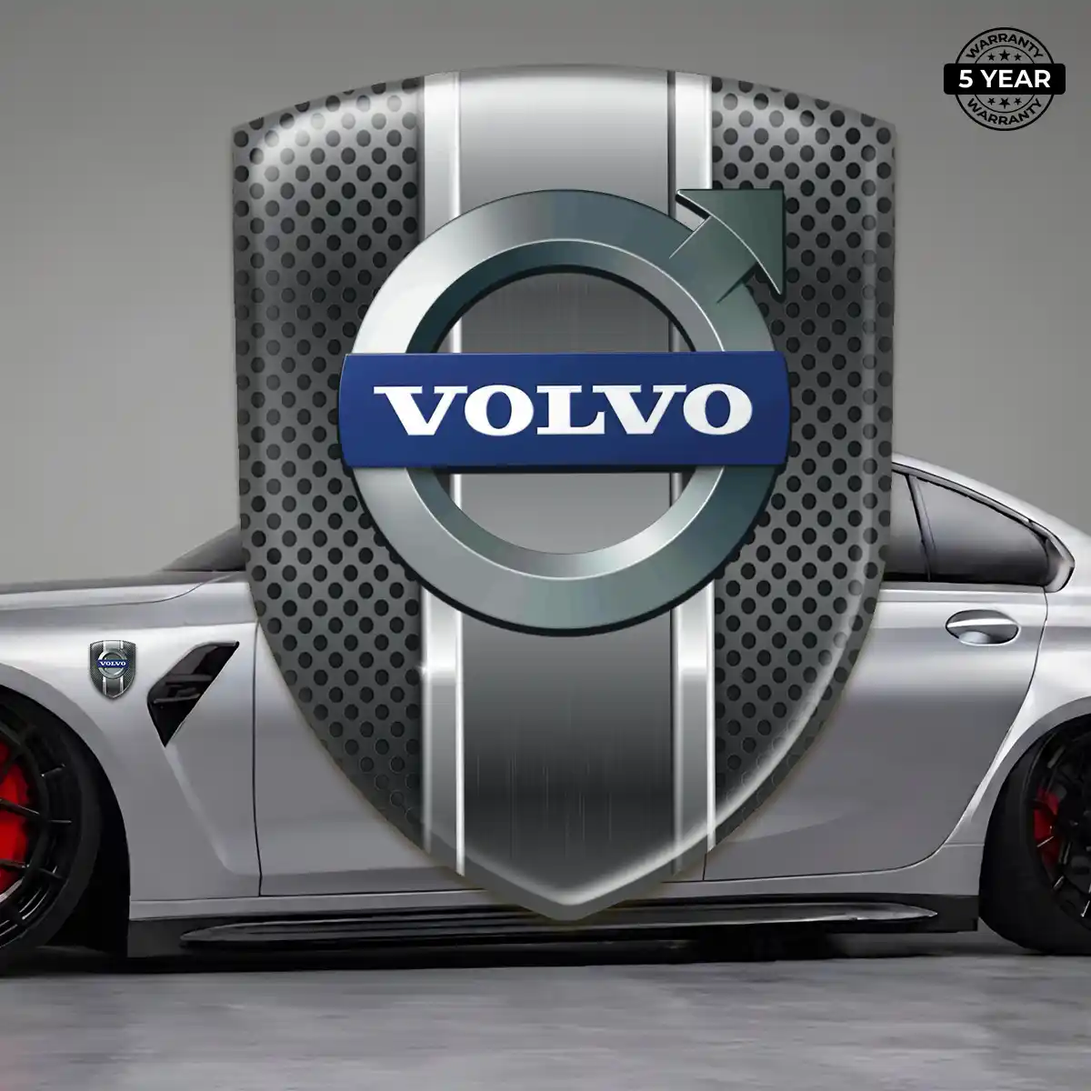 Volvo Self Adhesive Emblem Sticker Superior Craft