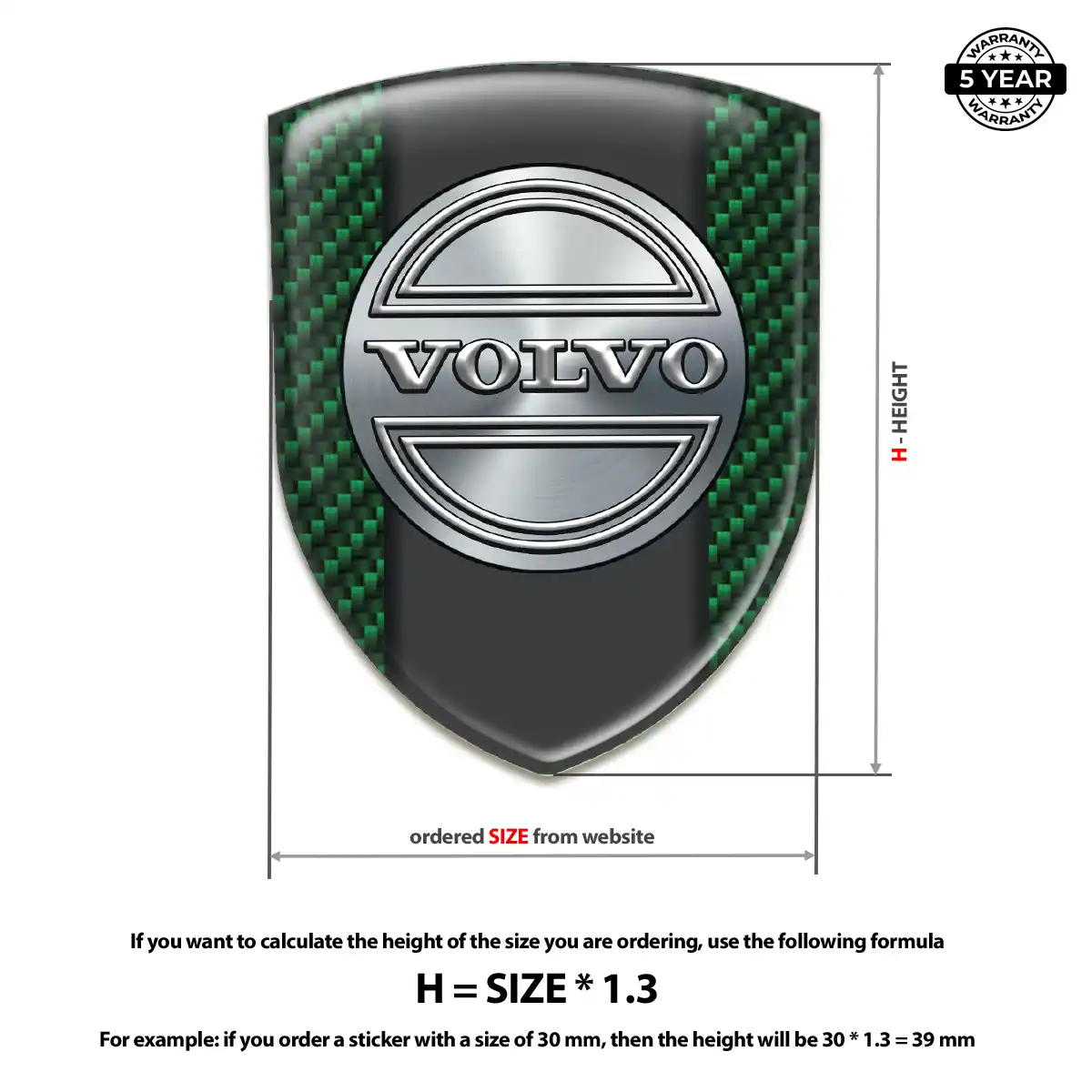Volvo Silicone Badge Elite Edition