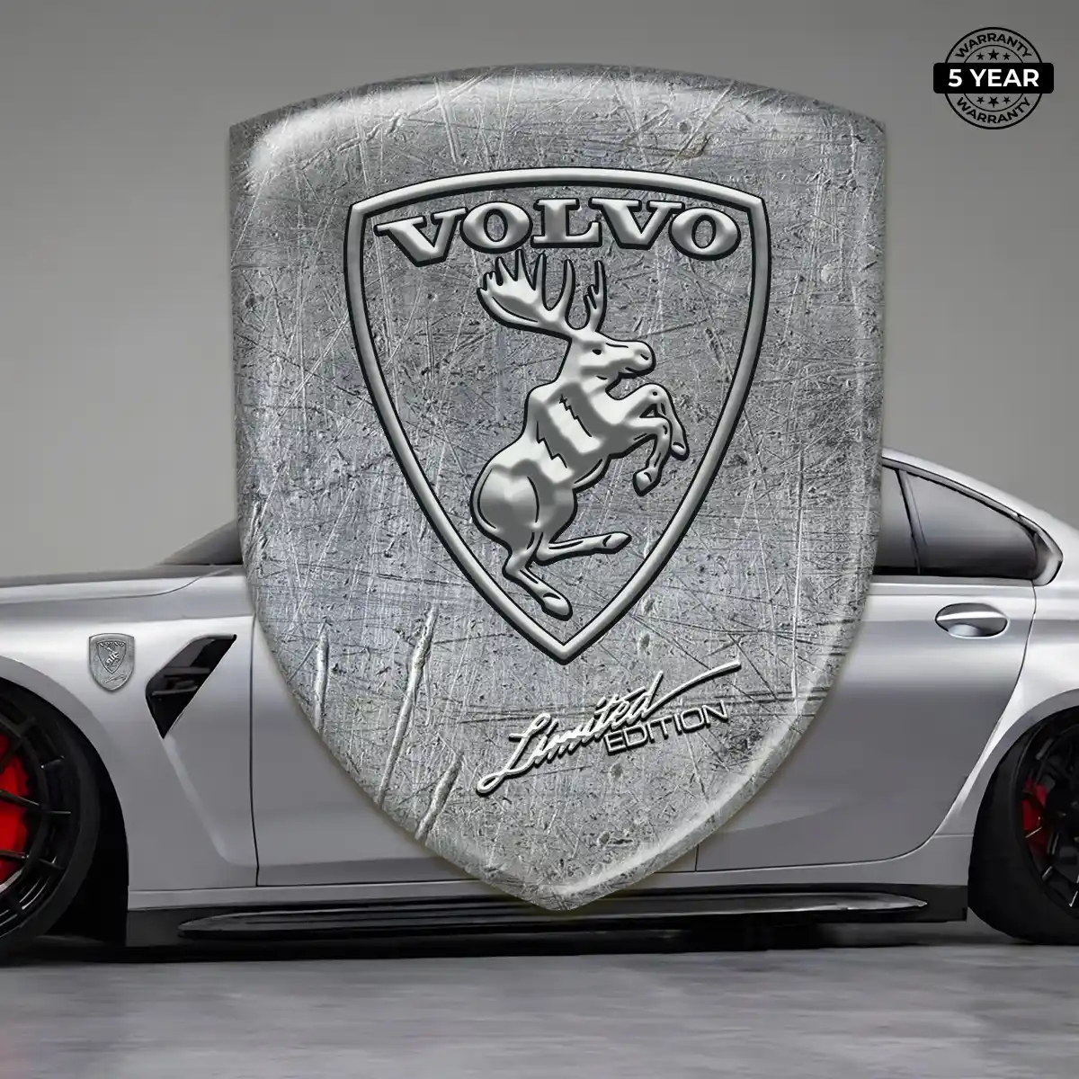 Volvo Silicone Badge Elite Finish
