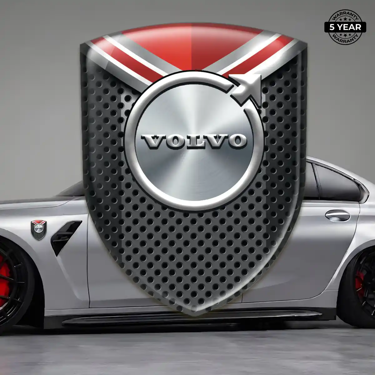 Volvo Silicone Badge Interior Luxe
