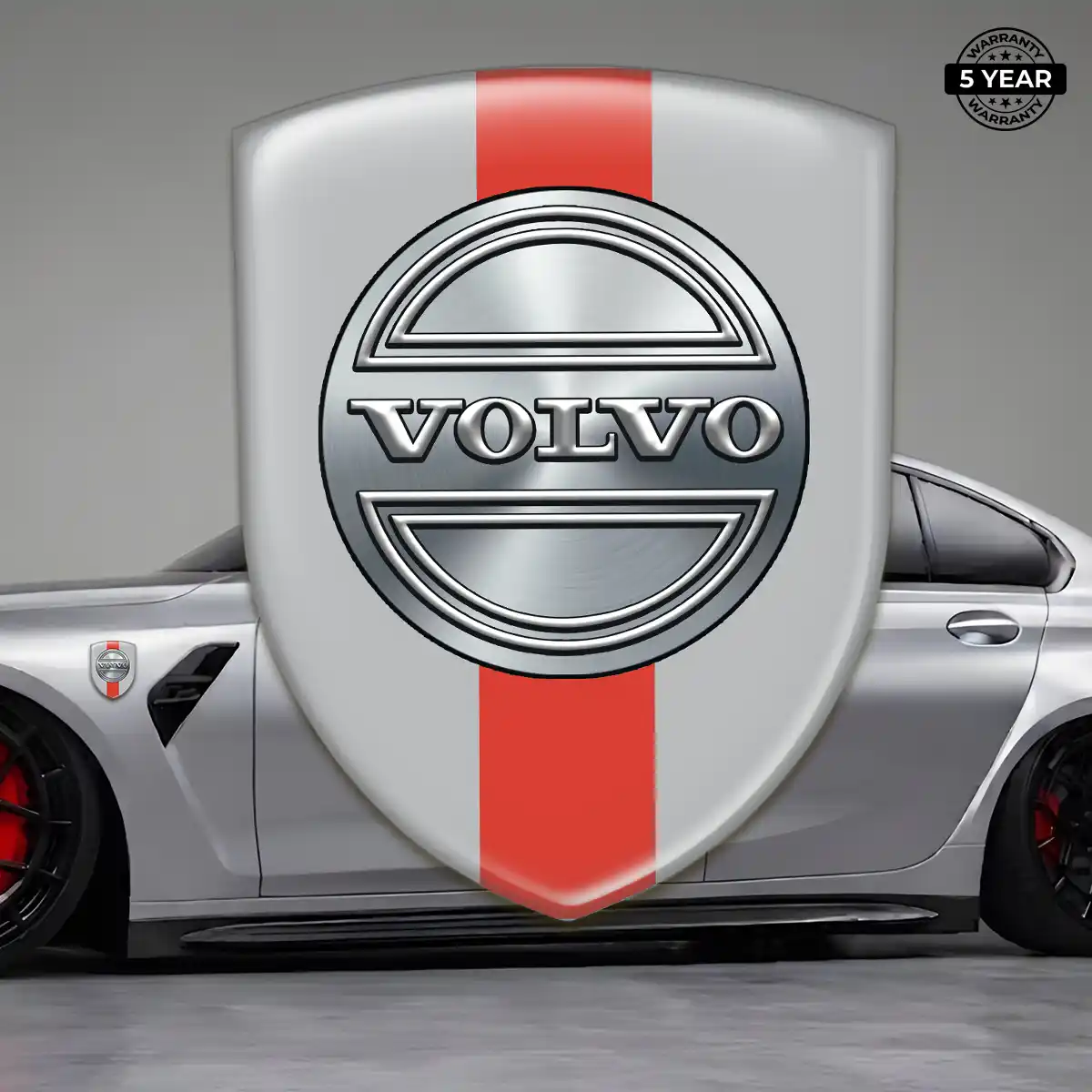 Volvo Silicone Badge Prime Quality