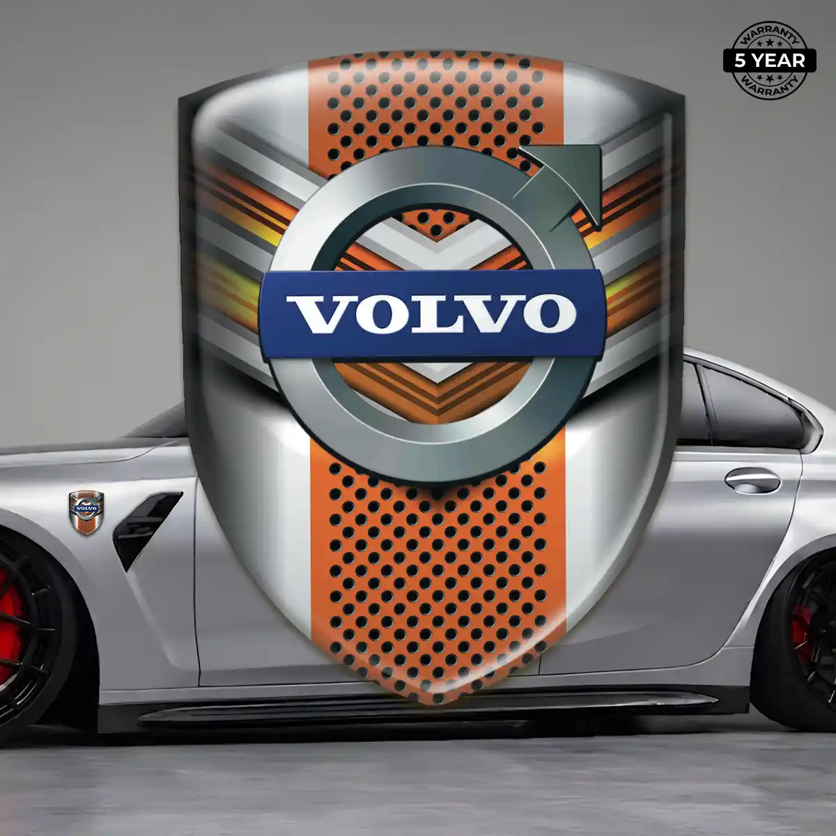 Volvo Silicone Badge Resin Elite