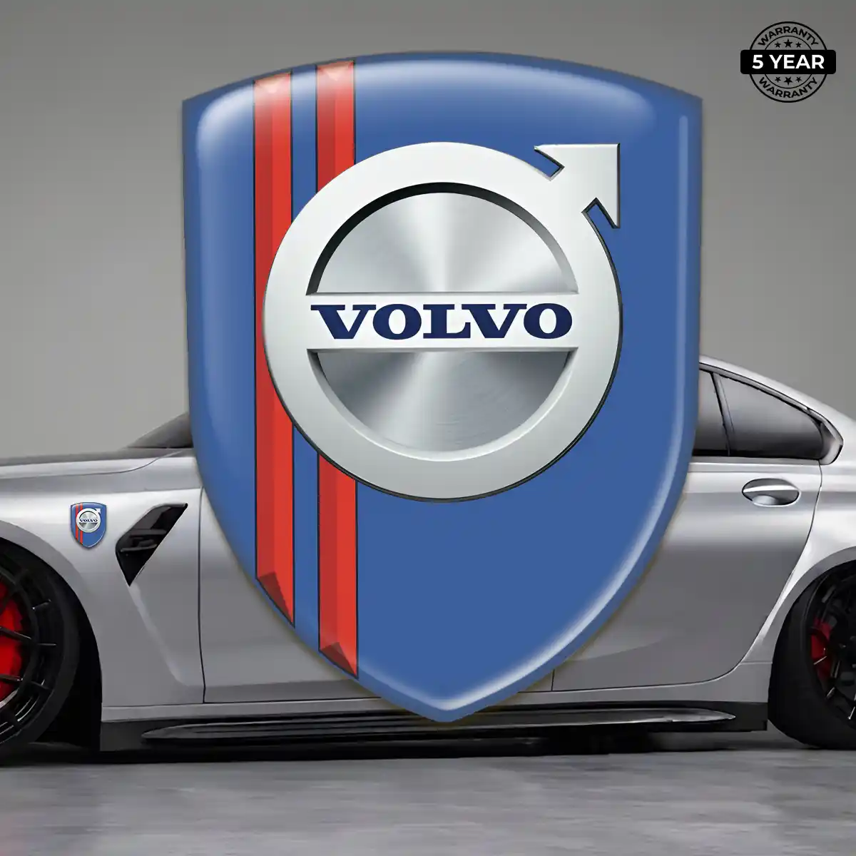 Volvo Silicone Badge Sleek Style