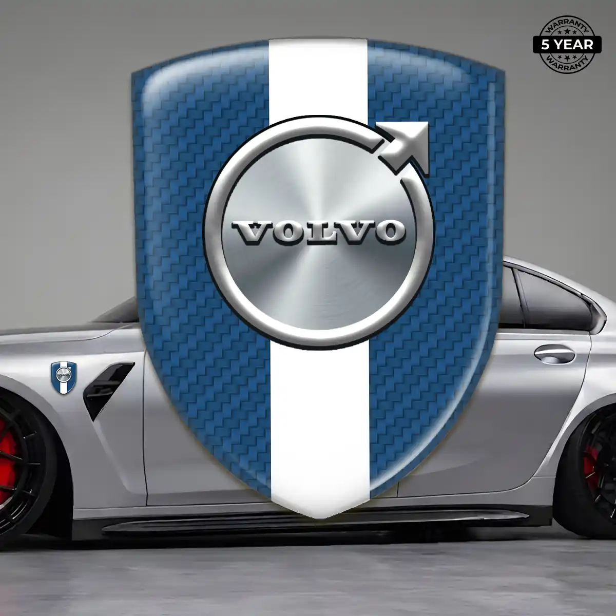 Volvo Silicone Badge Superior Craft
