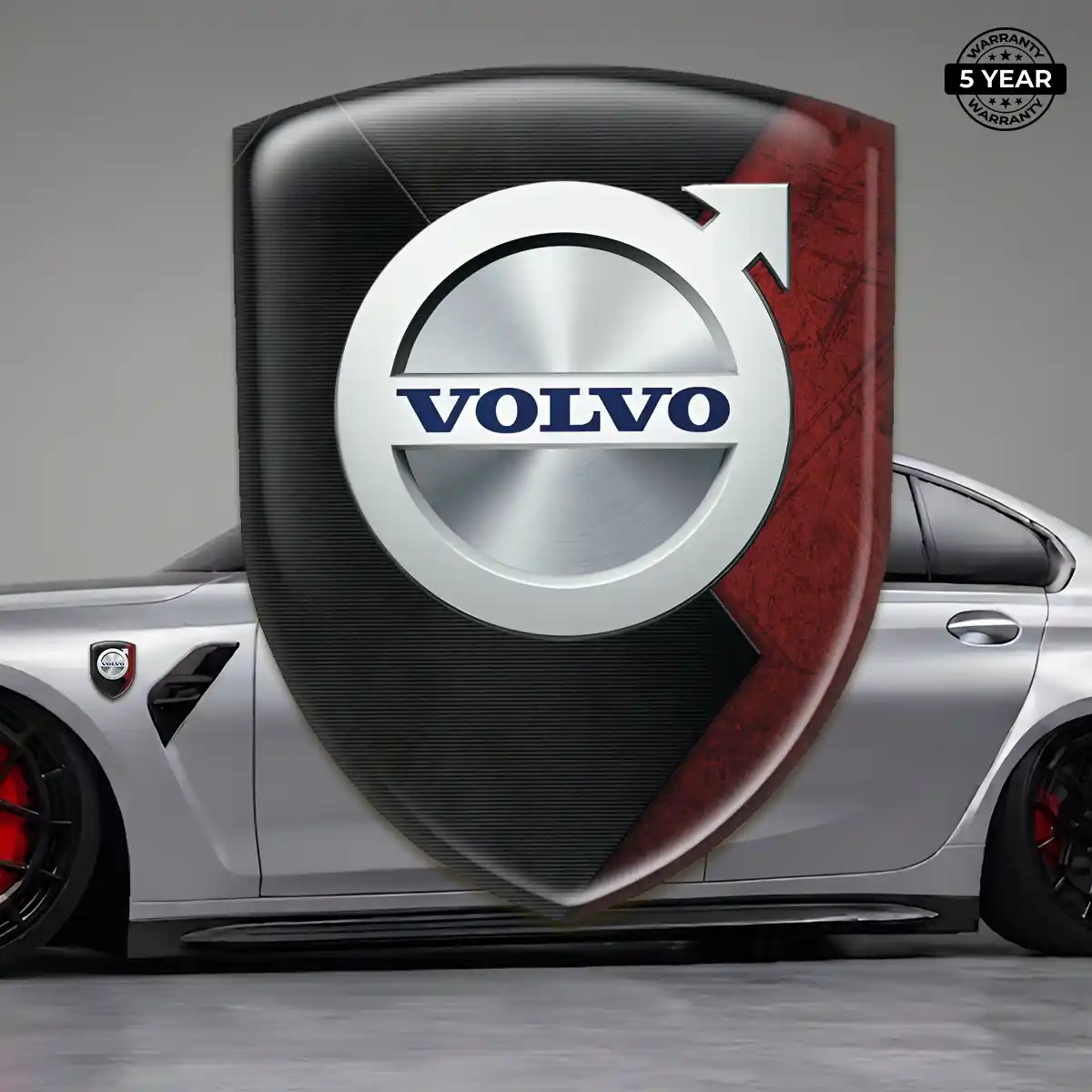 Volvo Silicone Emblem Interior Elegance