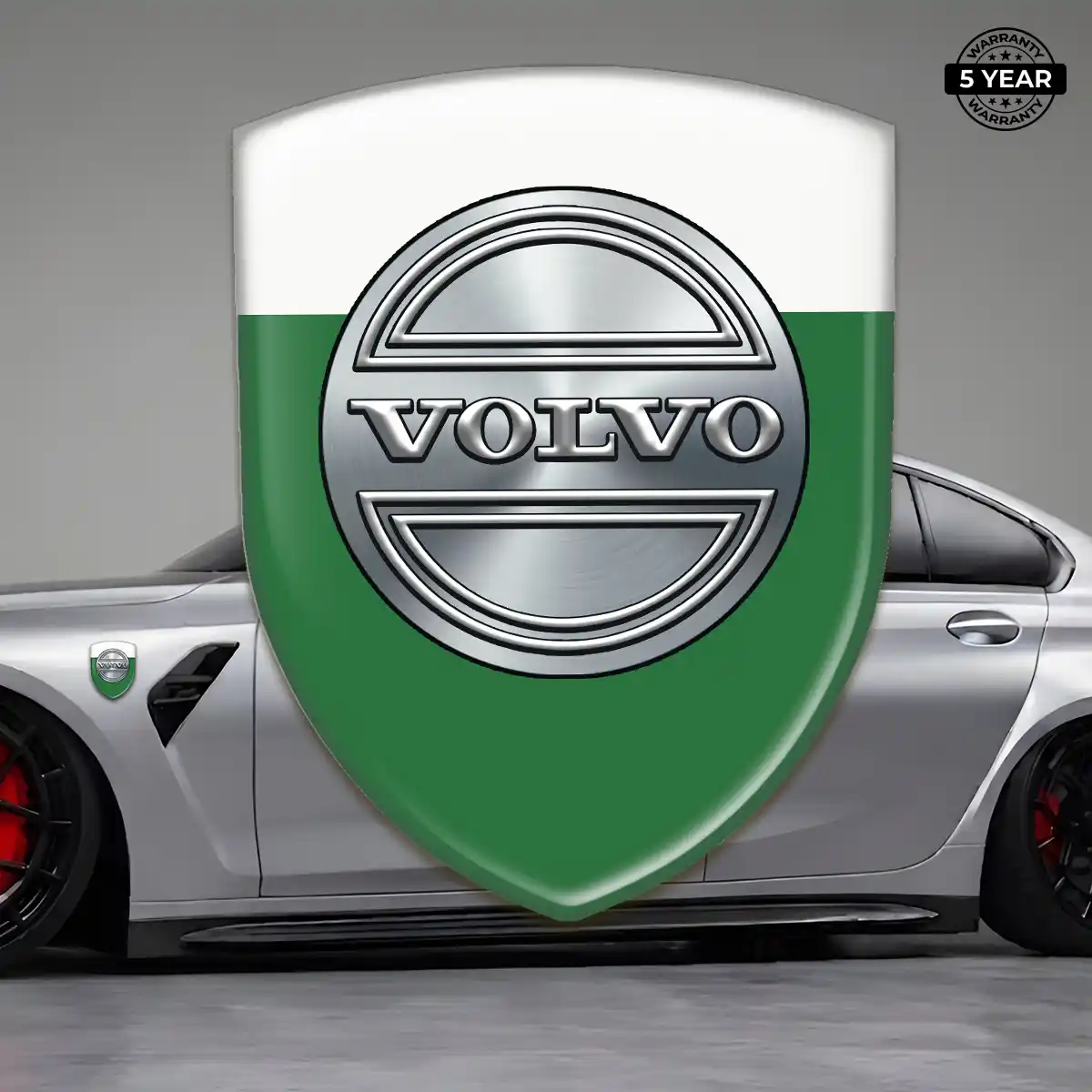 Volvo Silicone Emblem Premium Dome