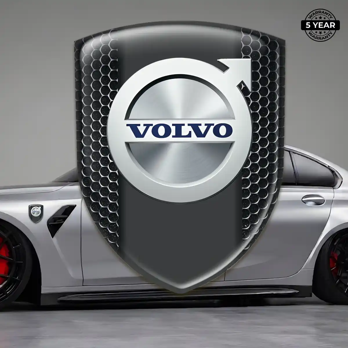 Volvo Silicone Emblem Prime Quality