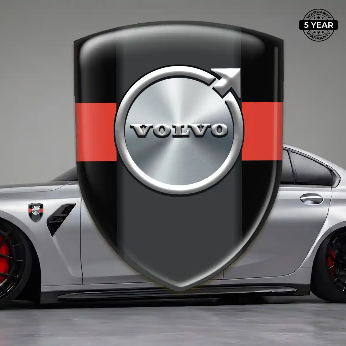 Volvo Silicone Sticker Prime Quality